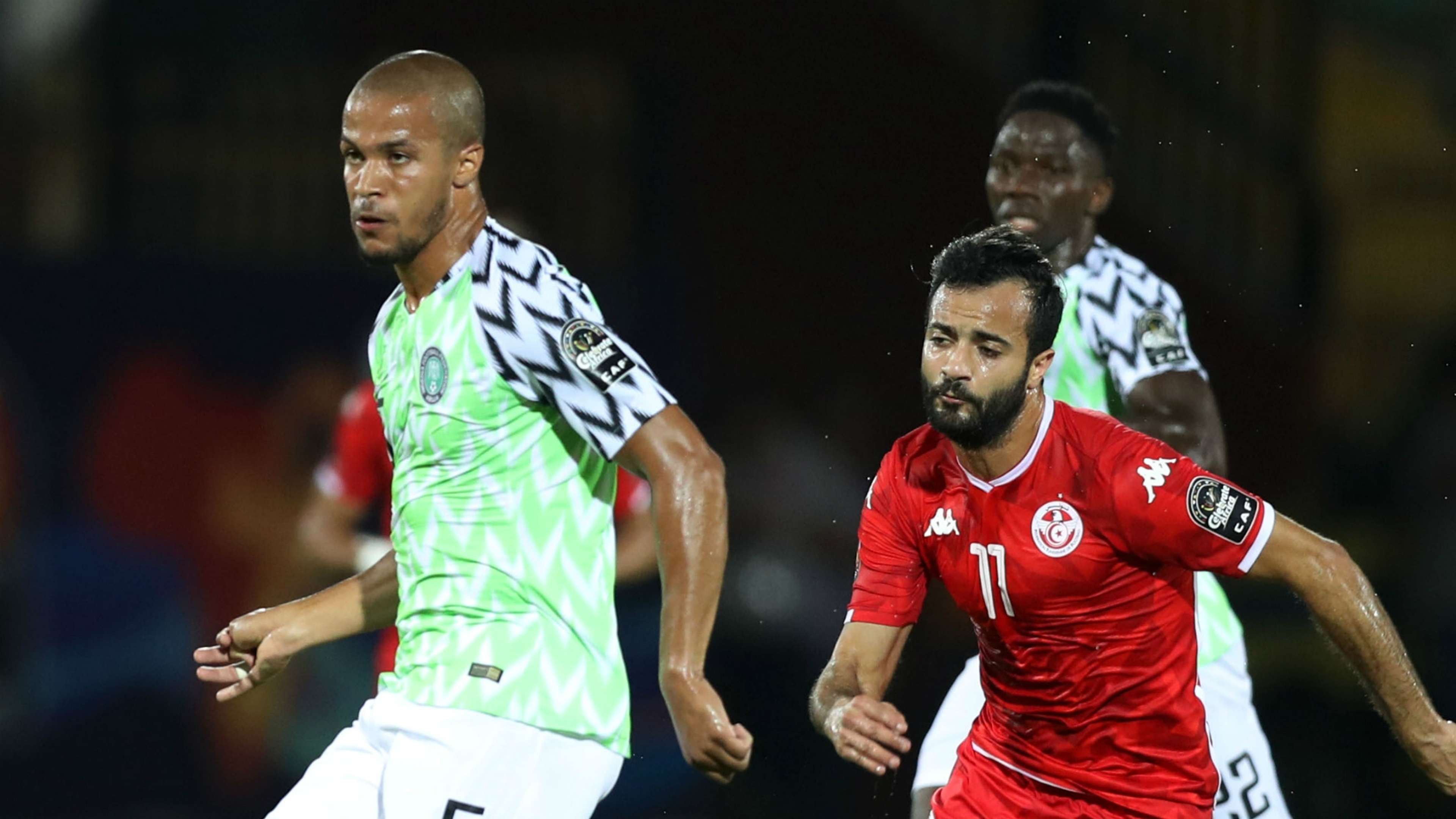 Taha Yassine, William Troost-Ekong  -Tunisia vs. Nigeria