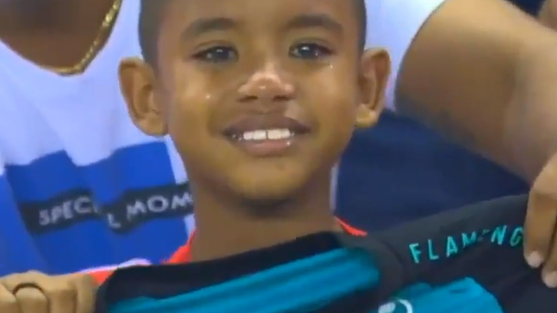 Criança Gabigol Junior Barranquilla Flamengo 05 03 2020