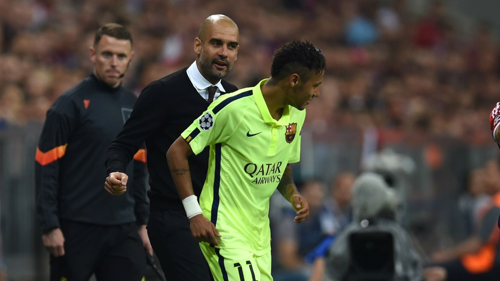 Pep Guardiola Neymar