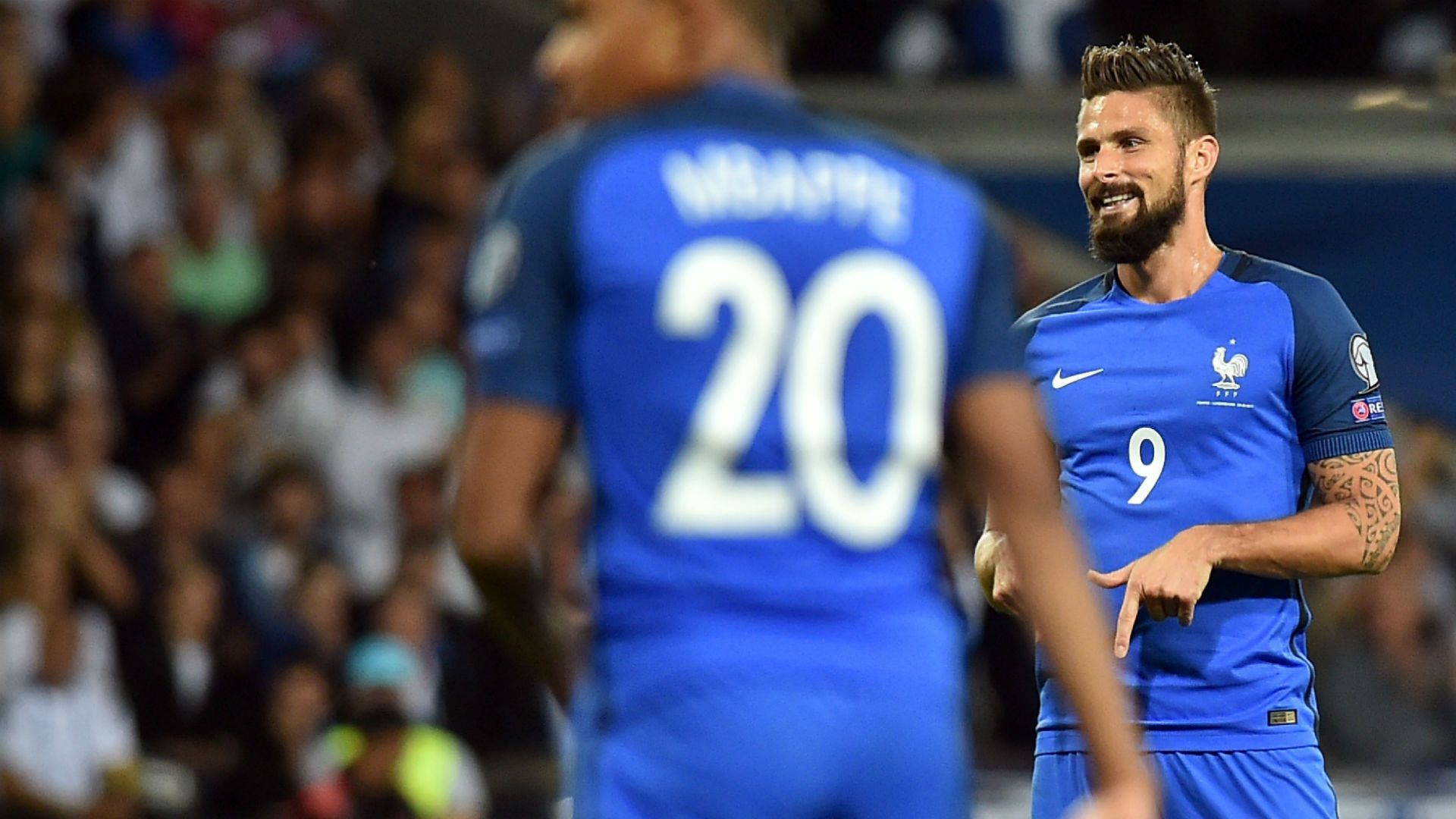 Olivier Giroud France Luxembourg World Cup Qualifiers 03092017