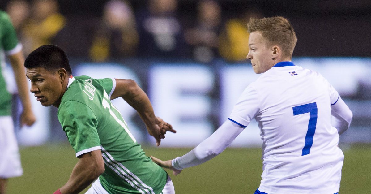 Jesus Gallardo Aron Sigurarson Mexico Iceland