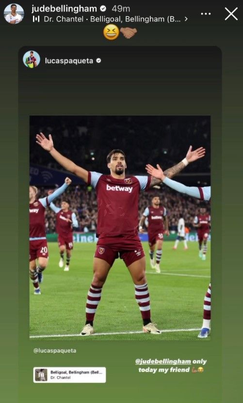 Jude Bellingham Lucas Paqueta