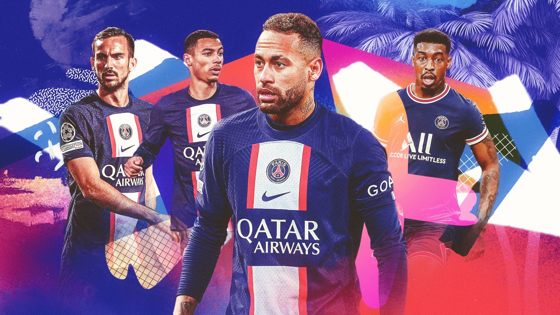 PSG（スポンサー名から2020年くらいの物だと思います。） （パリ
