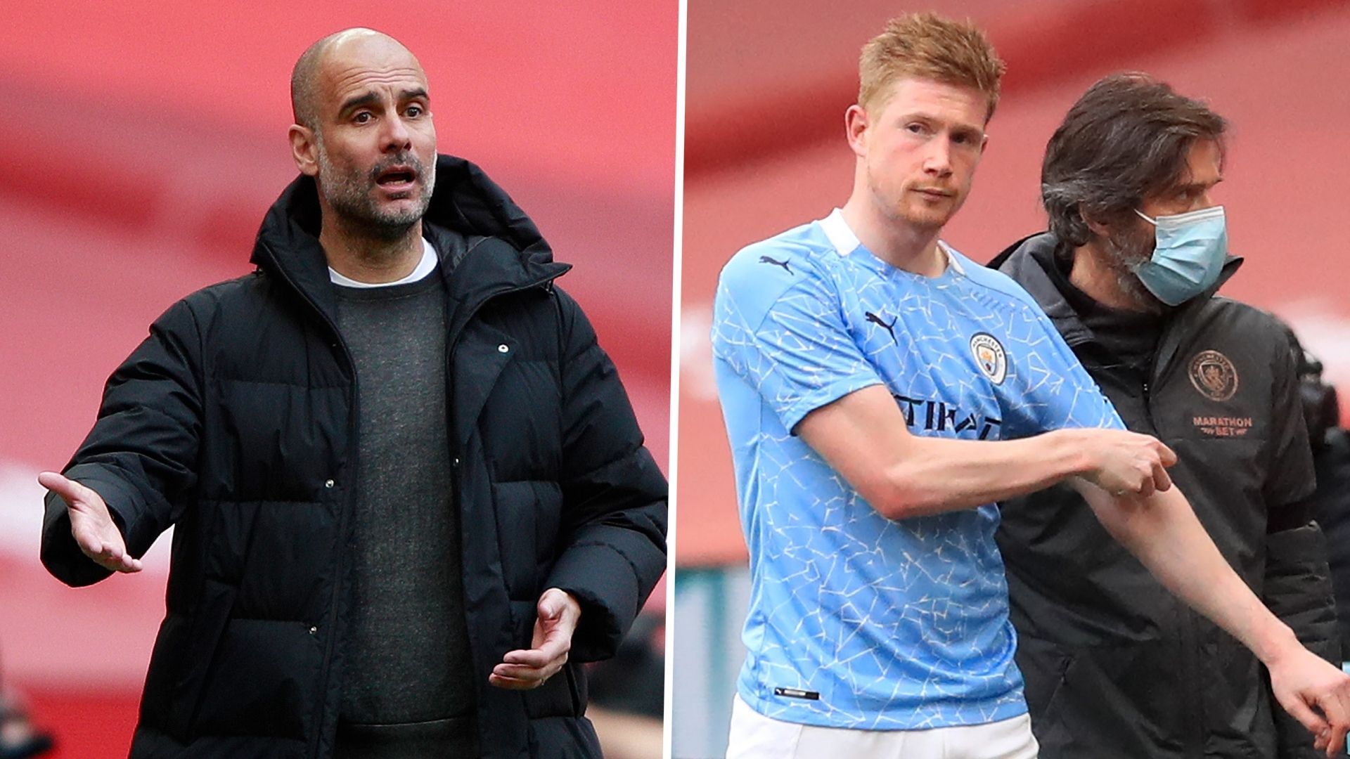 Pep Guardiola Kevin De Bruyne Manchester City Chelsea FA Cup GFX