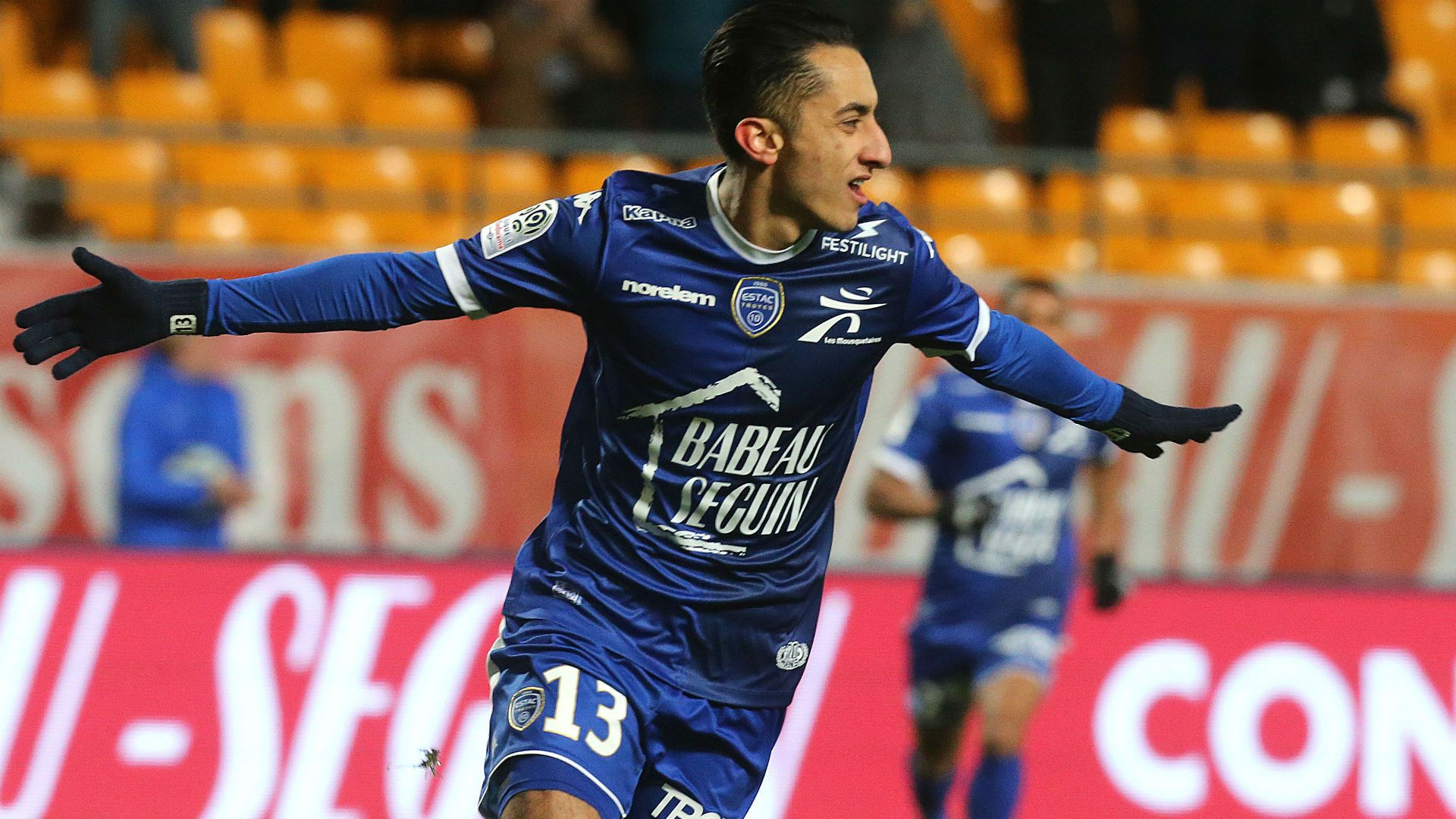 Saif-Eddine Khaoui Troyes Angers Ligue 1 25112017