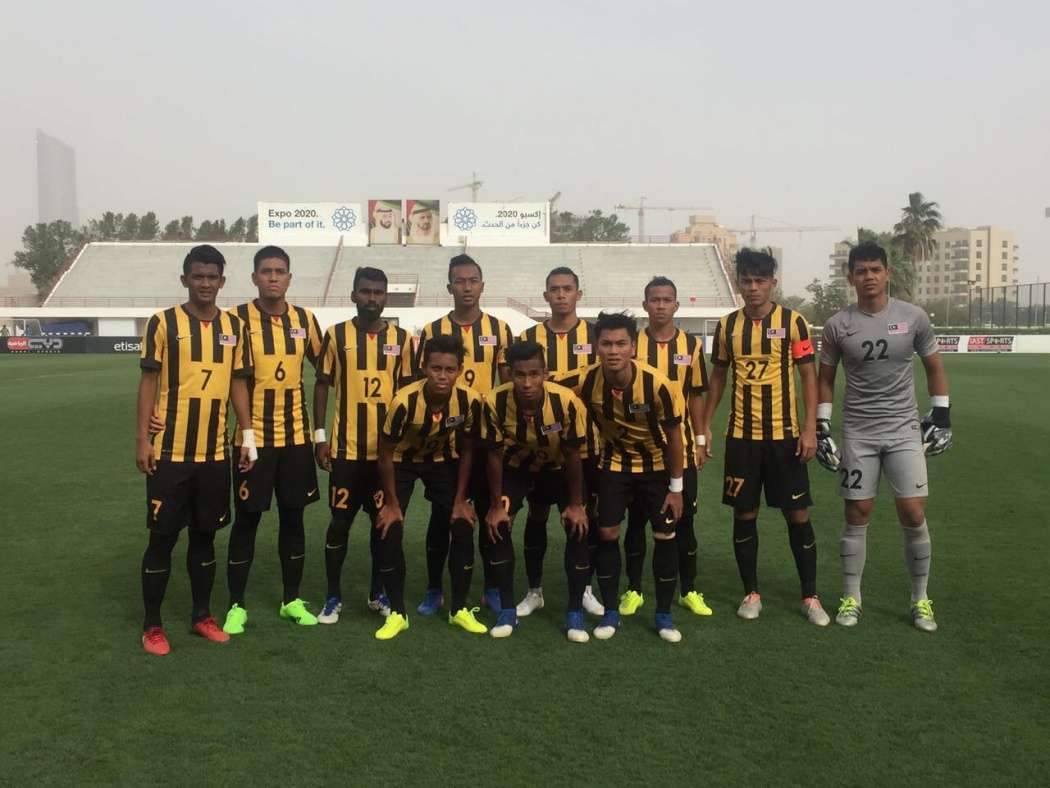 Malaysia U22, China, Dubai Cup 2017, 20/03/2017