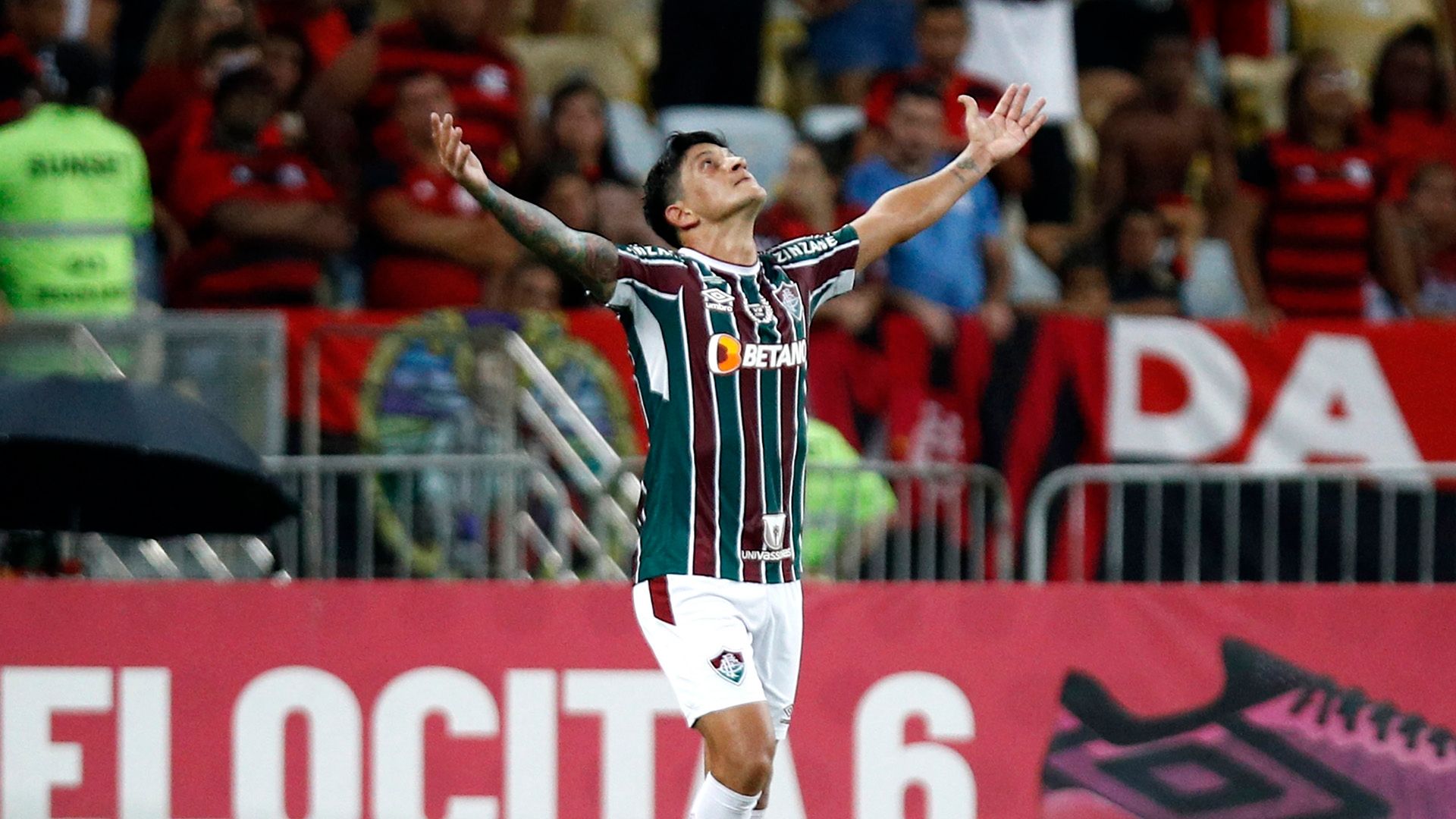 Germán Cano, Fluminense x Flamengo, final Carioca 02042022