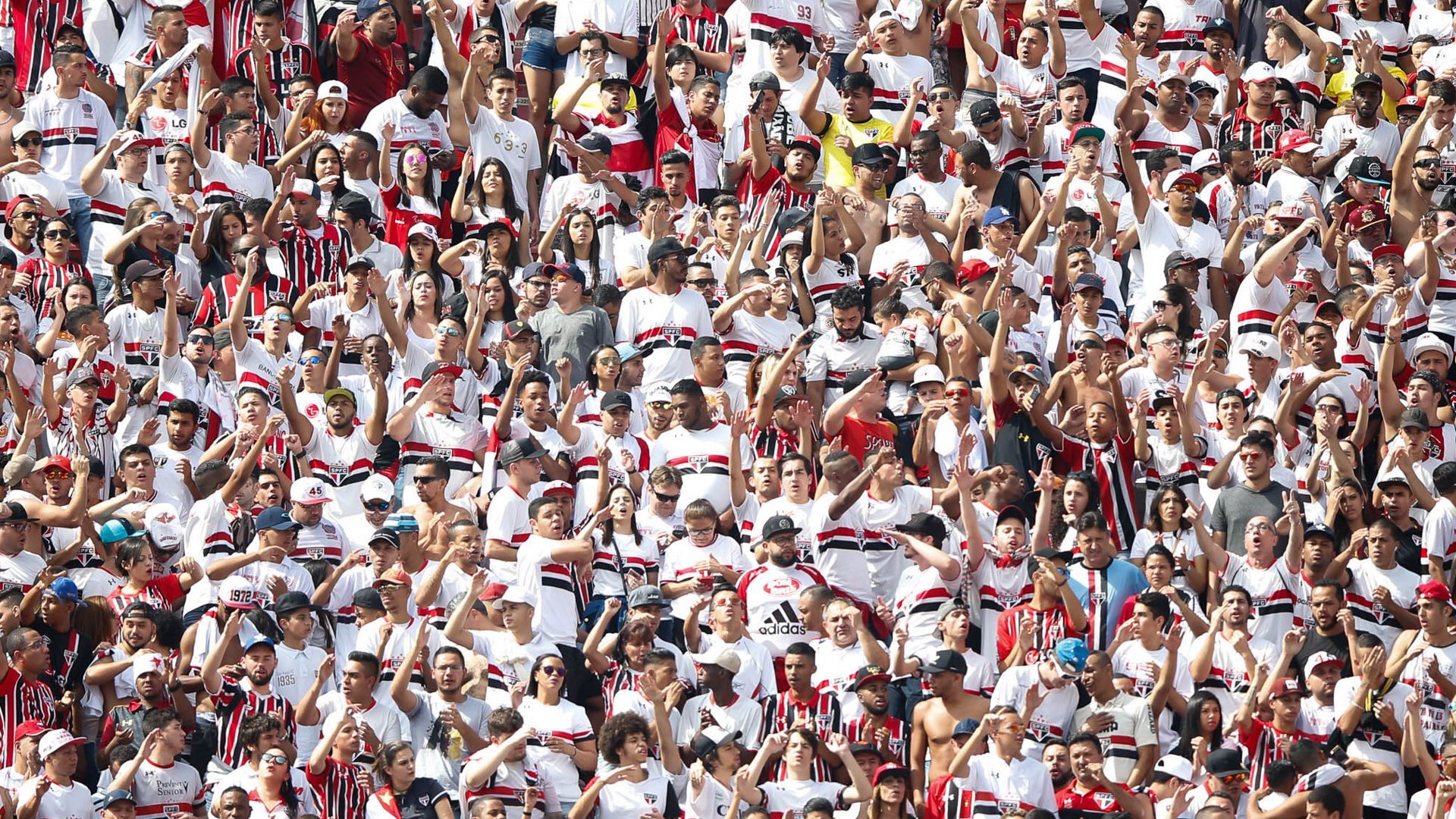 Torcida Sao Paulo Cruzeiro Brasileirao Serie A 13082017