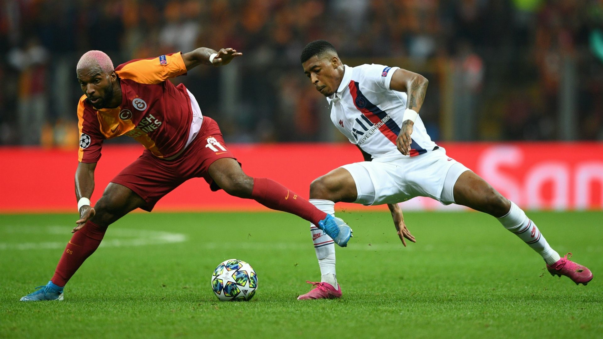 Ryan Babel Presnel Kimpembe Galatasaray PSG UCL 10012019