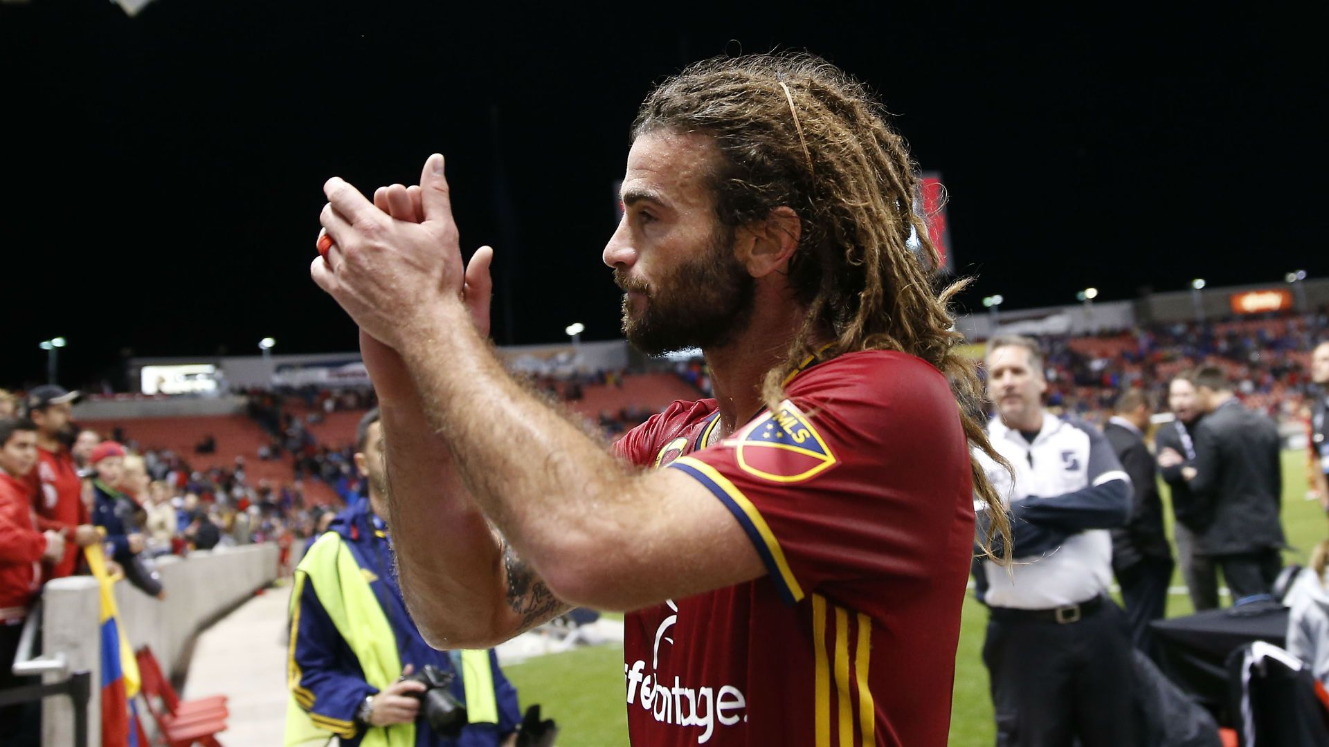Kyle Beckerman Real Salt Lake MLS 092416