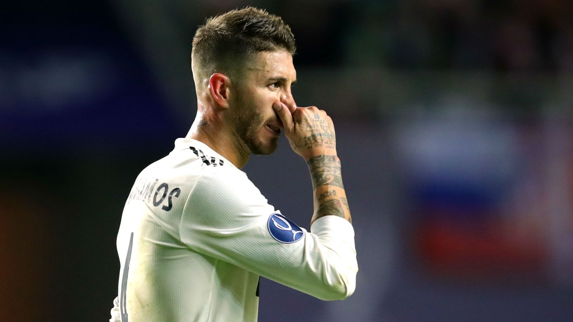 Sergio Ramos Real Madrid UEFA Super Cup 2018