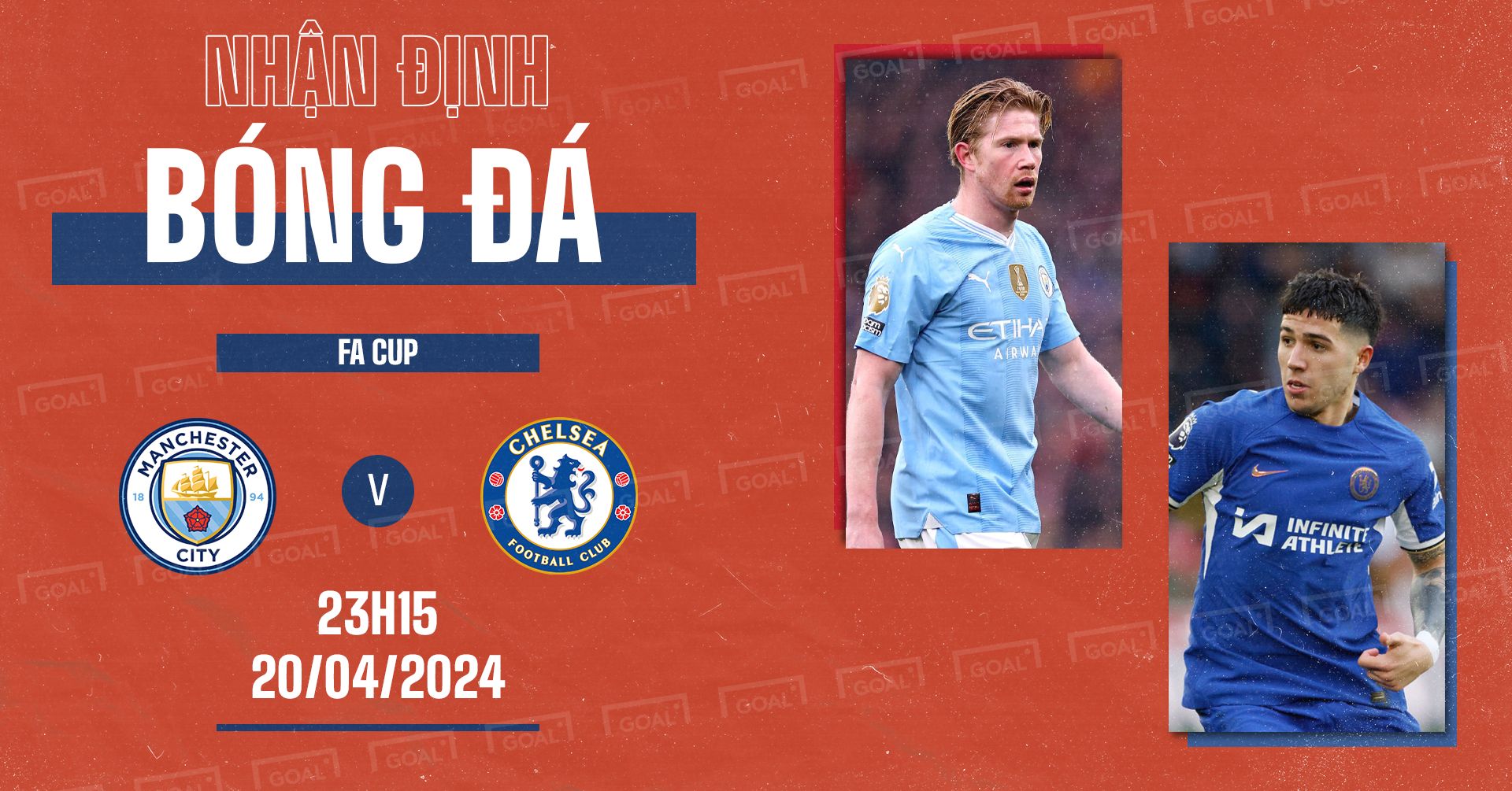Manchester City vs Chelsea FA Cup 2023-24 GFX