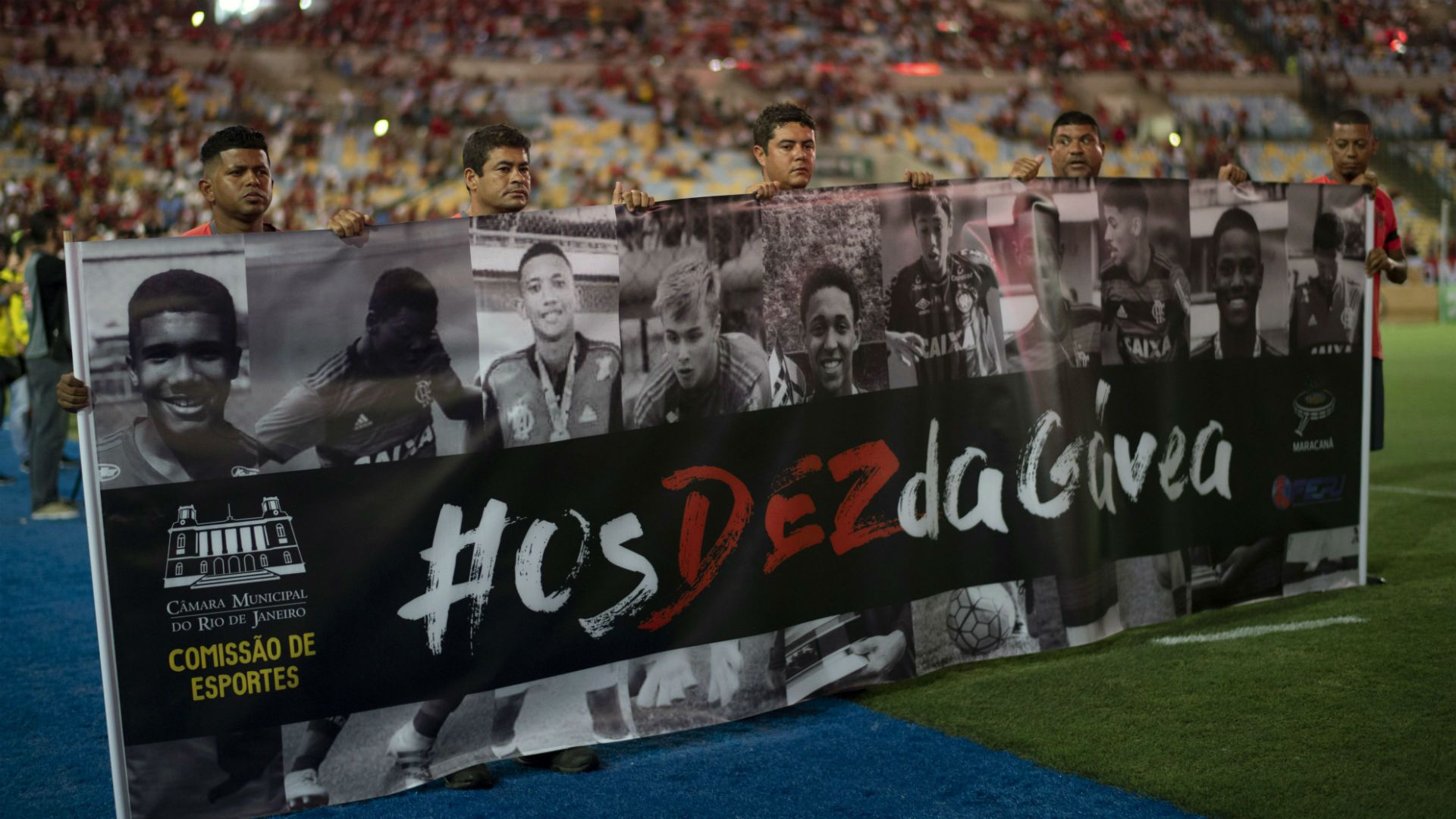 Flamengo garotos do Ninho Fla Flu 19 02 2019