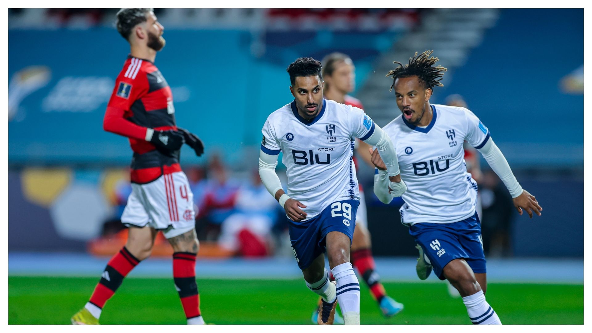 Salem Al-Dawsari - Andre Carrillo - Hilal - Flamengo - World cup 2022