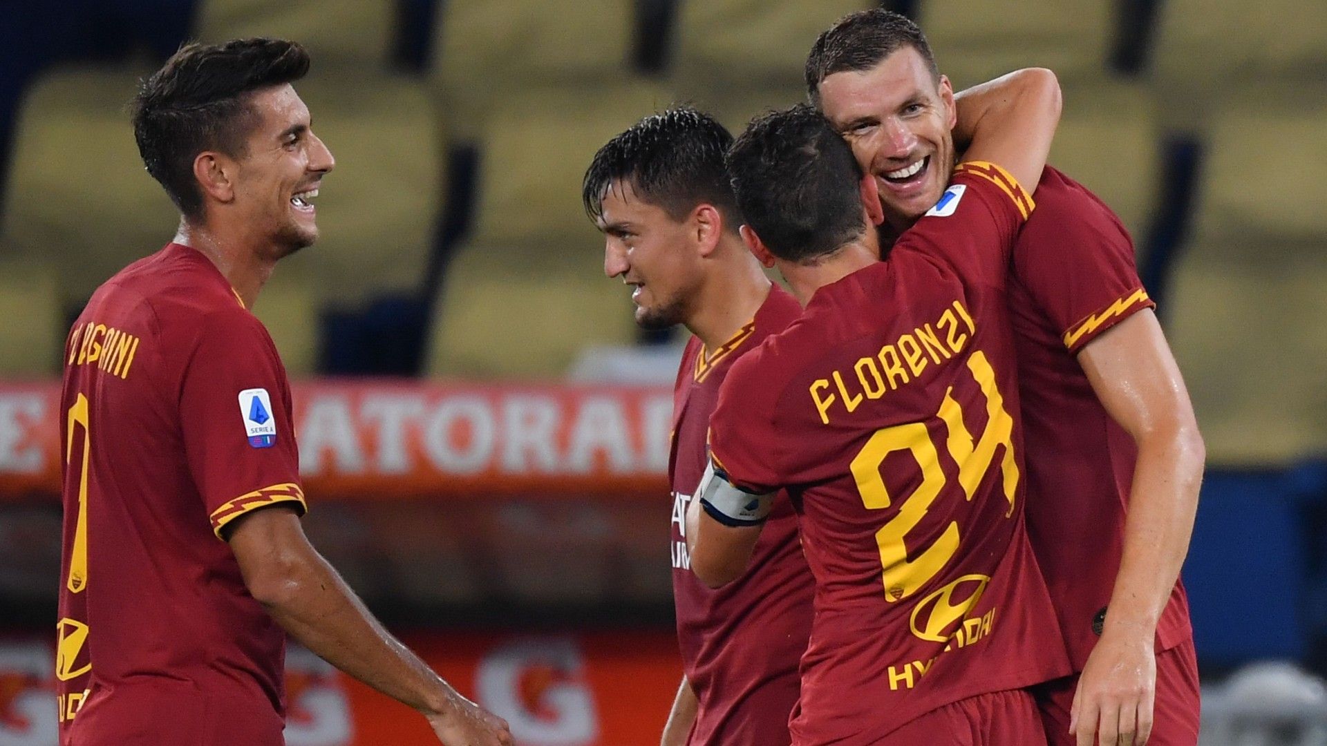 Dzeko Florenzi Pellegrini - Roma