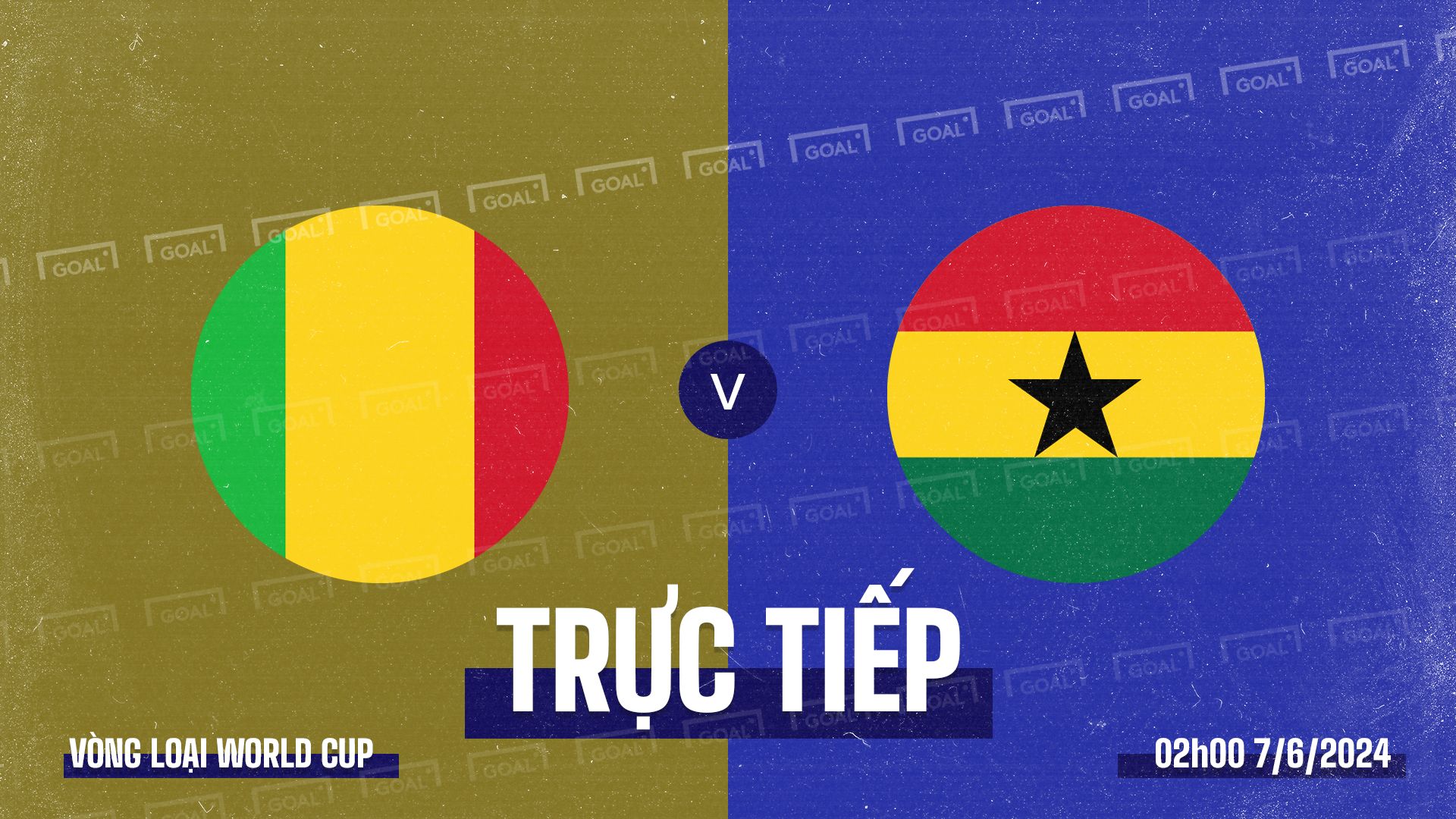 Mali vs Ghana 2024 GFX