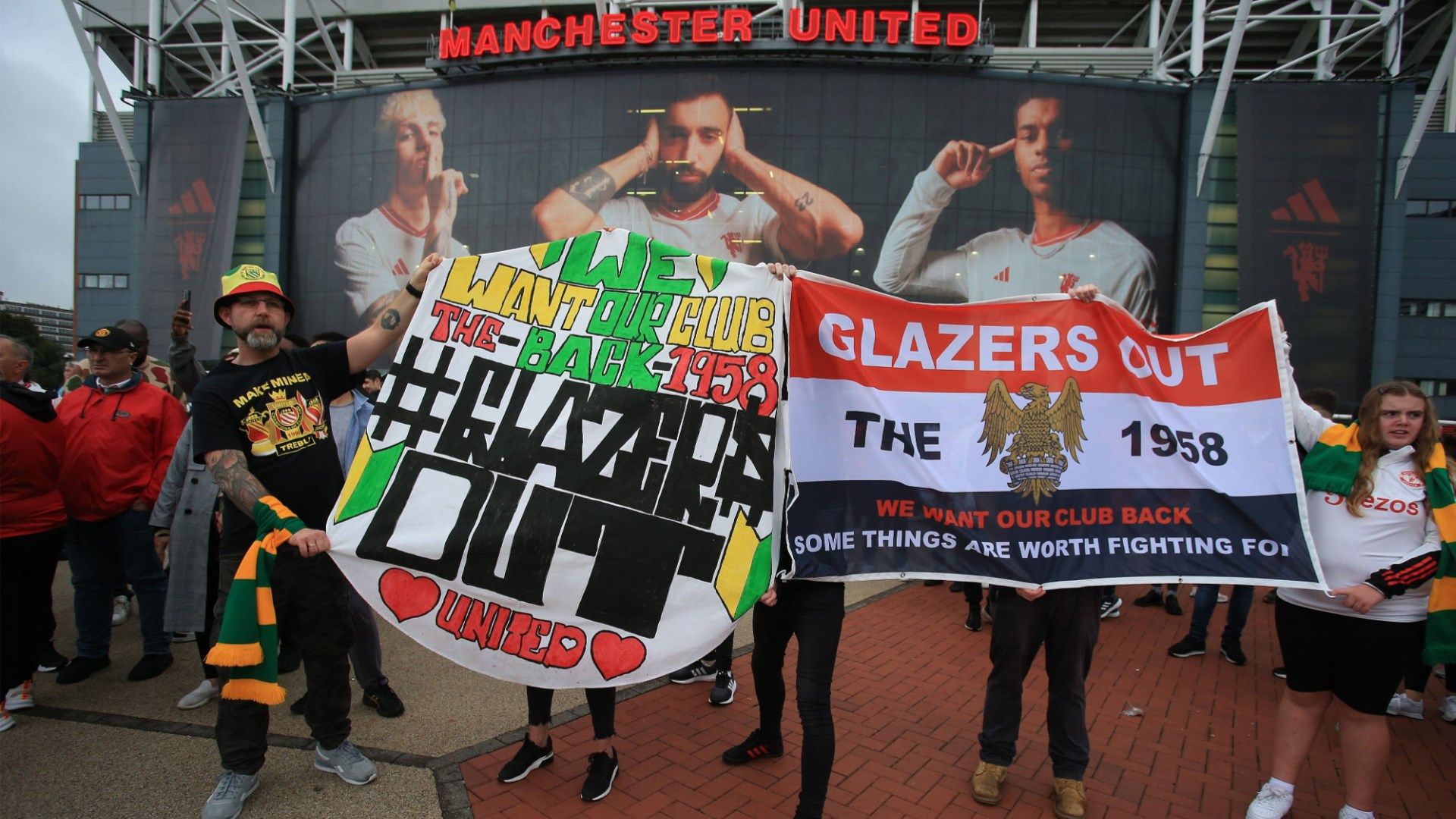 Man Utd fans protests 2023