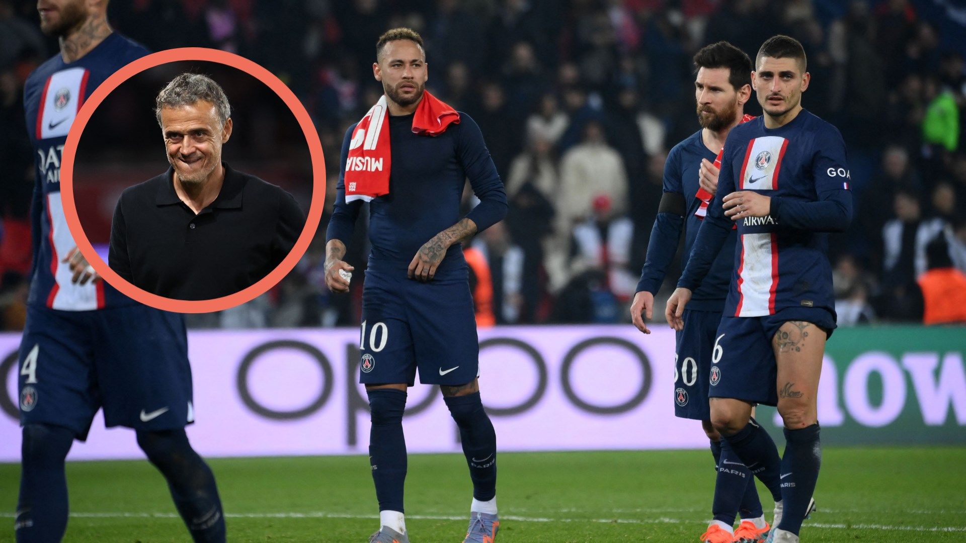 Lionel Messi, Neymar, Luis Enrique GFX