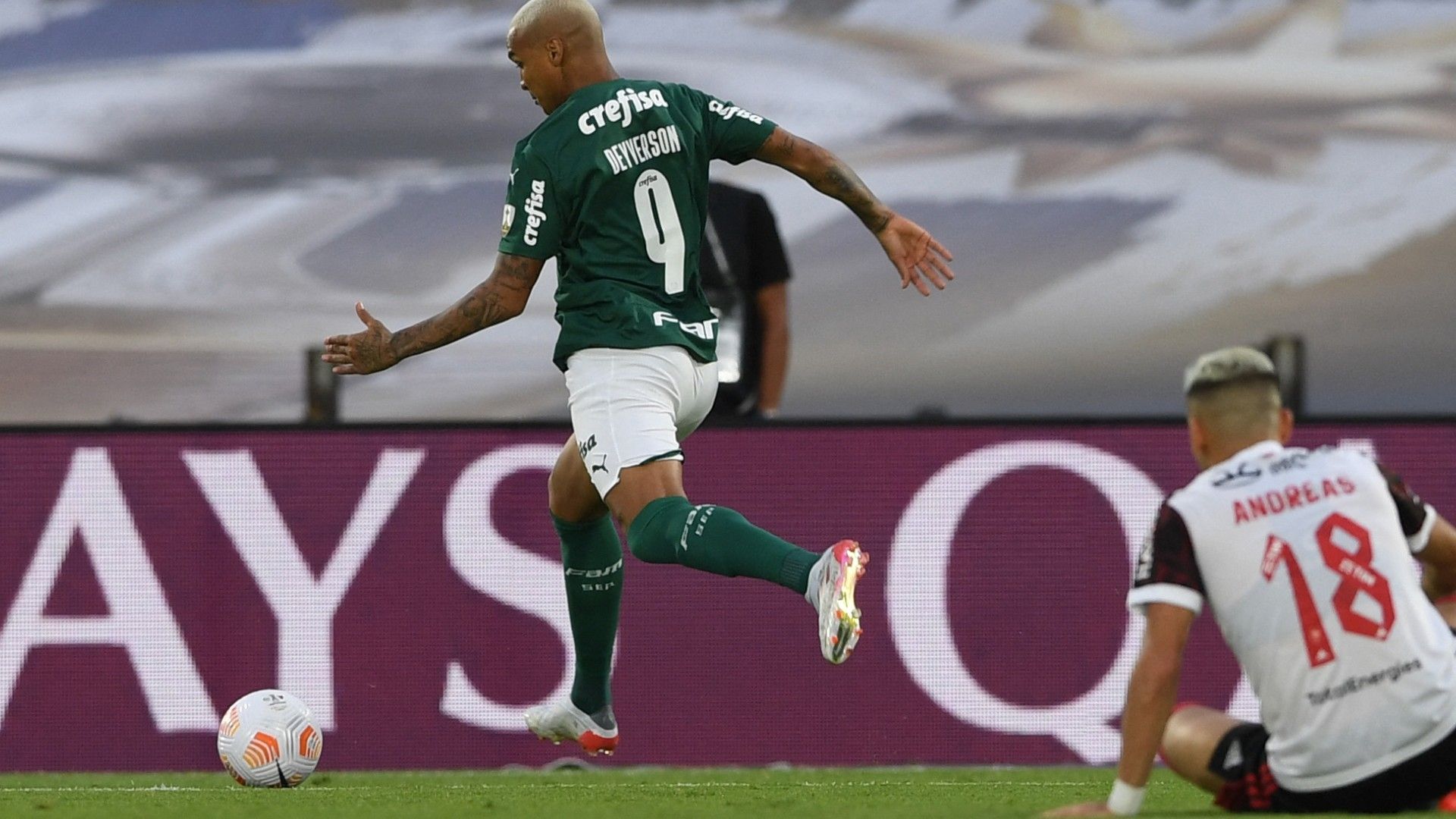 Deyverson Andreas Pereira Palmeiras Flamengo final Libertadores 2021