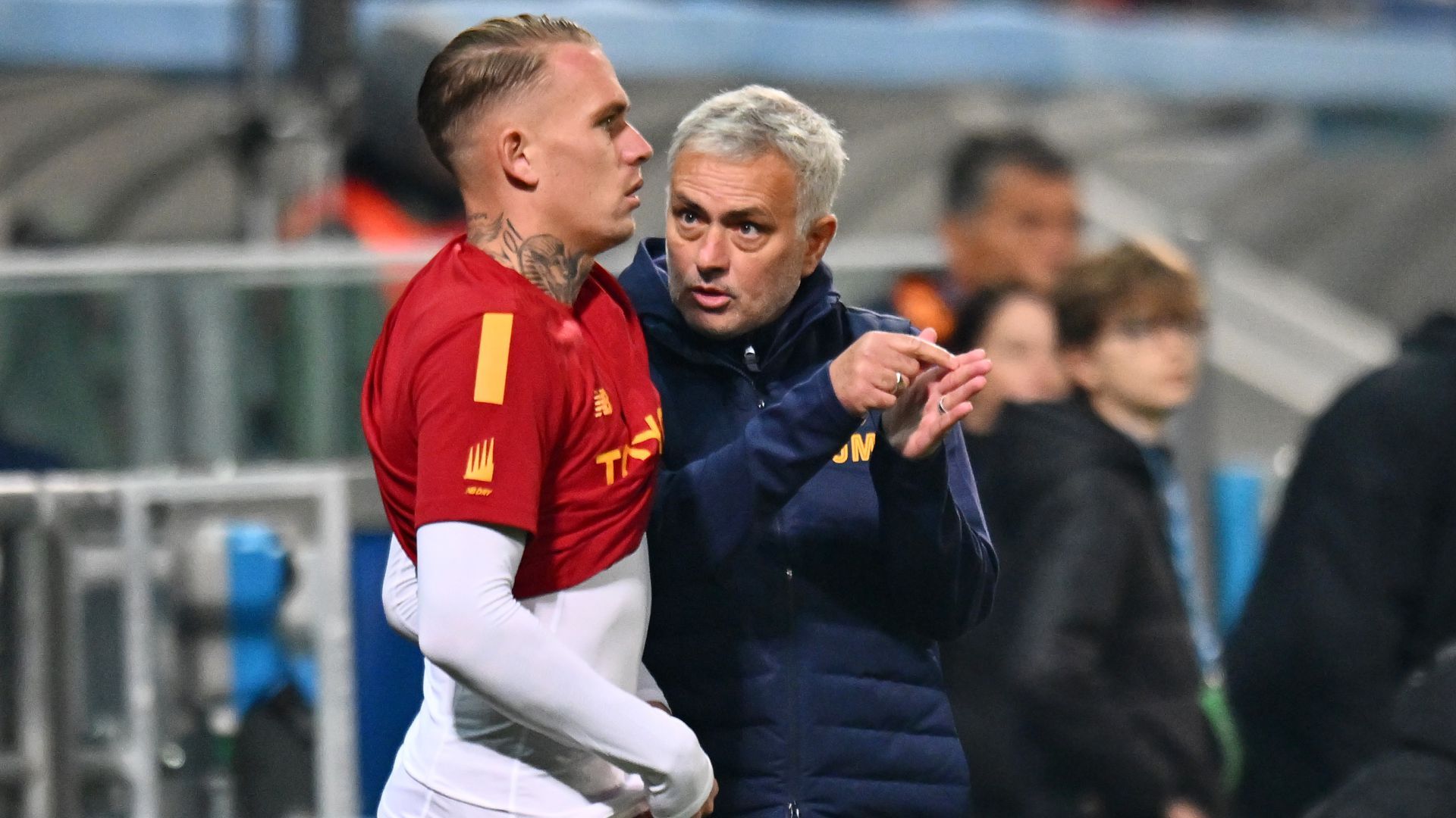 Rick Karsdorp Jose Mourinho Roma