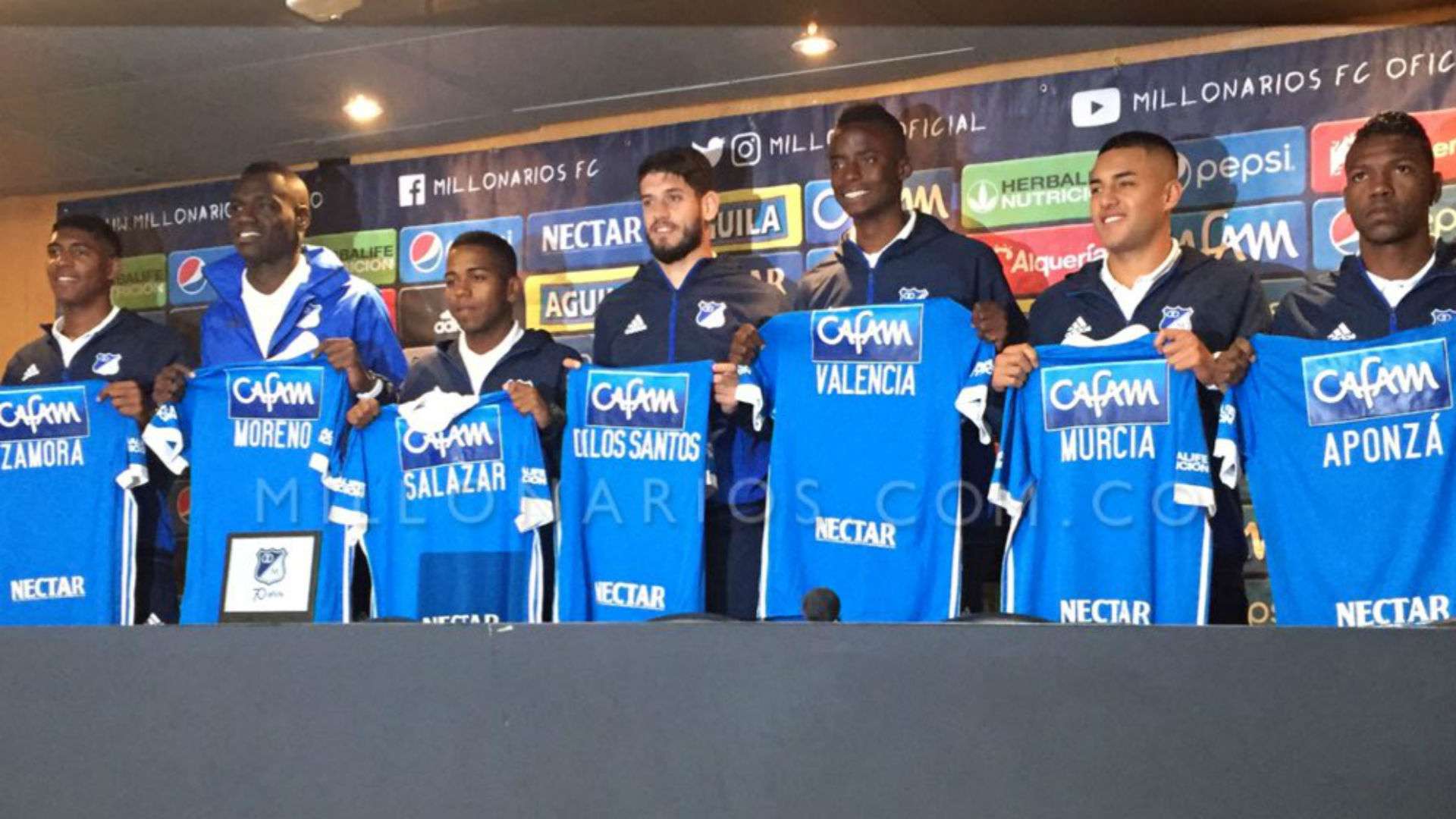 Refuerzos Millonarios 2017-II