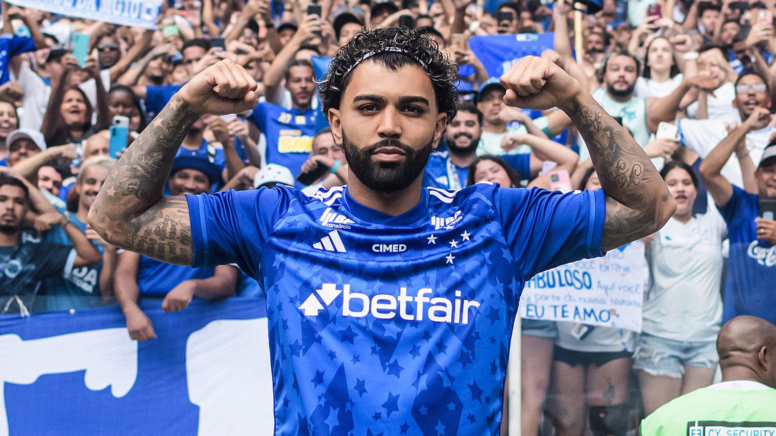 Gabigol apresentação Cruzeiro 2025
