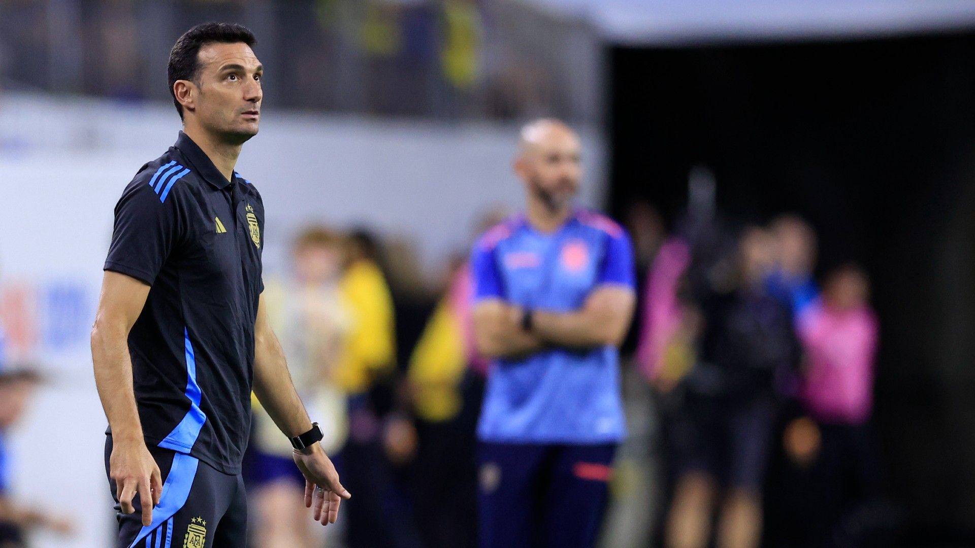 Lionel Scaloni Argentina Ecuador Copa America 04072024