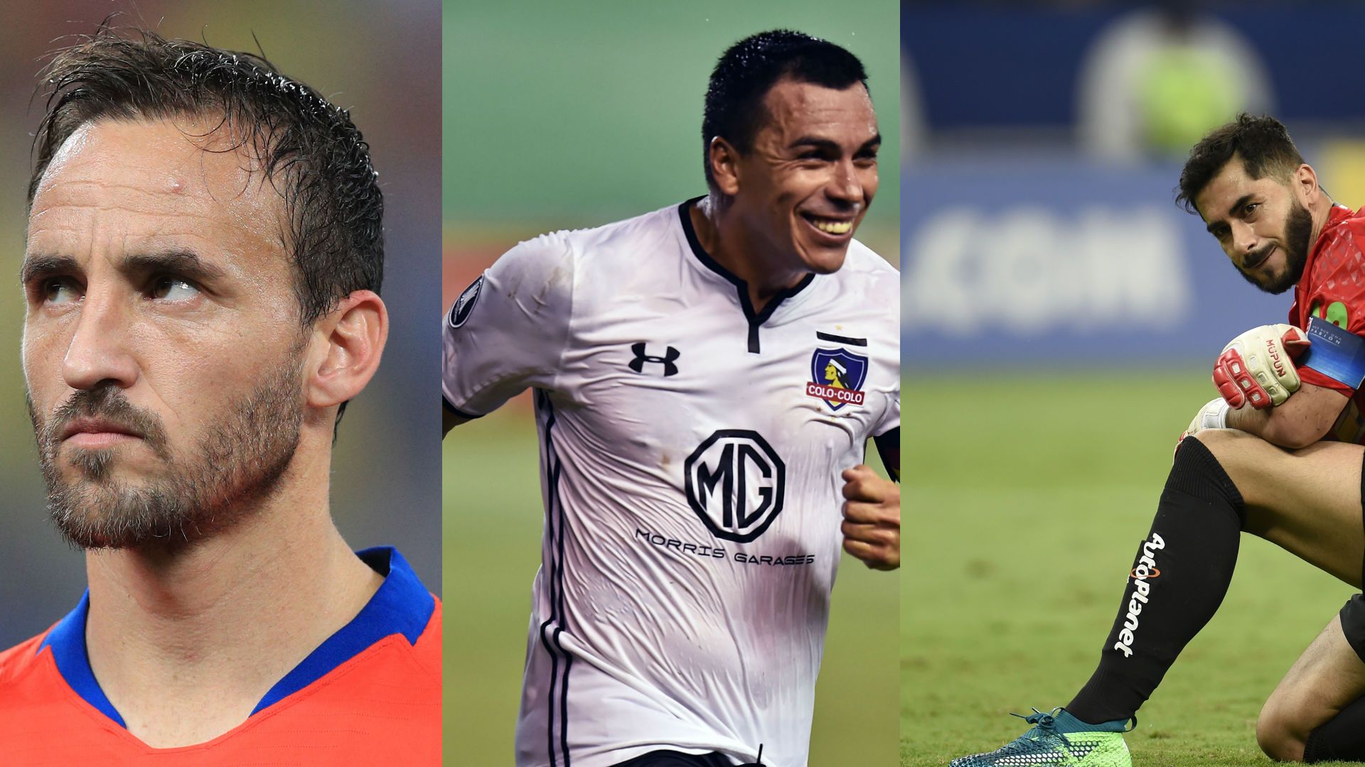 Colo Colo Universidad de Chile Universidad Católica Esteban Paredes José Pedro Fuenzalida Johnny Herrera