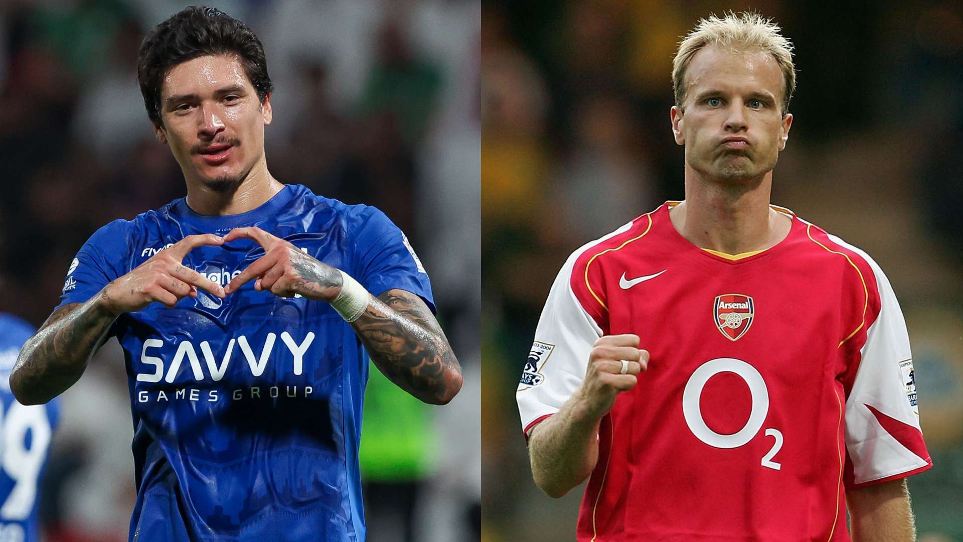 Darwin Nunez Dennis Bergkamp