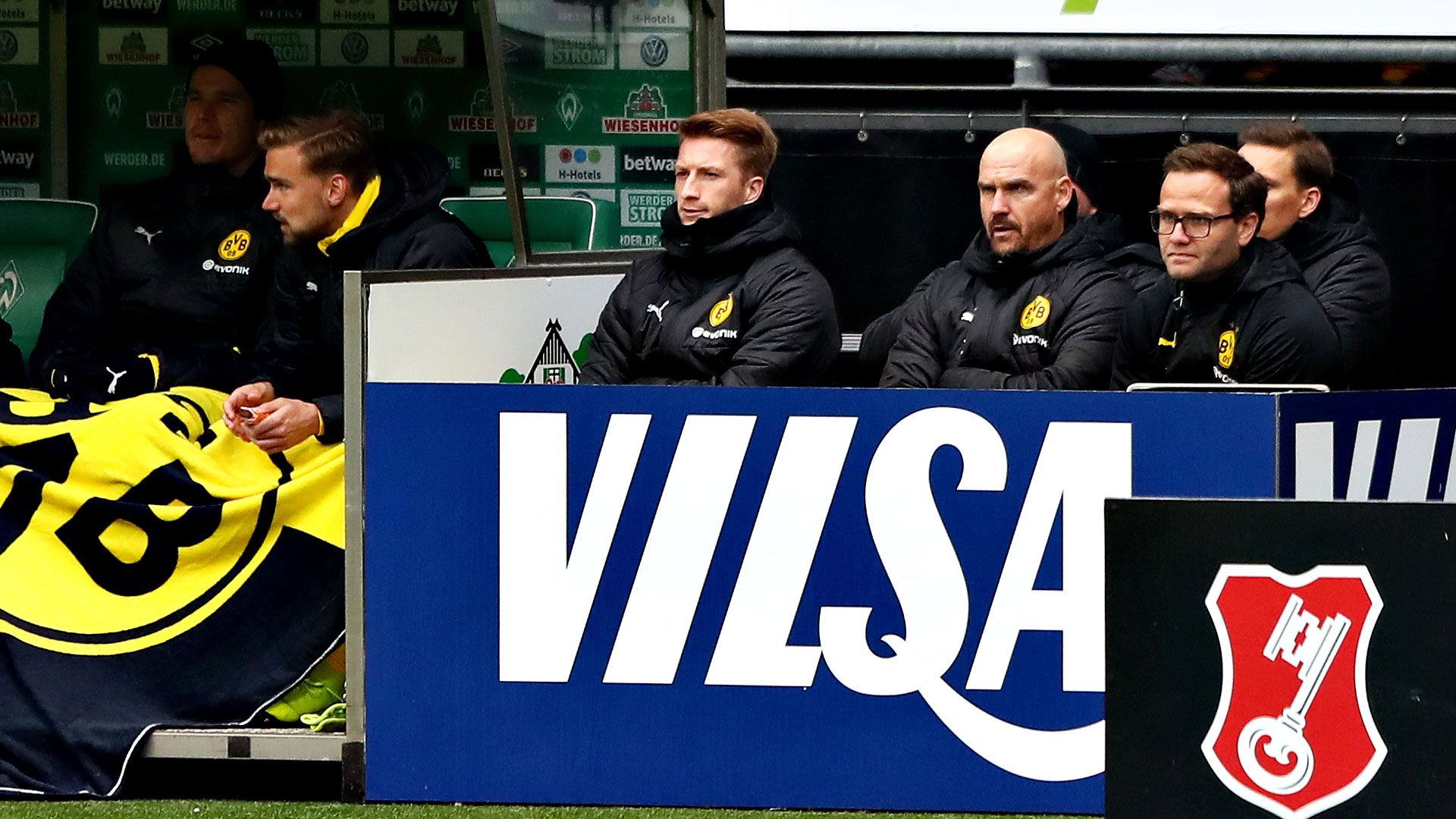 marco reus innenraumverbot weserstadion bvb dortmund borussia