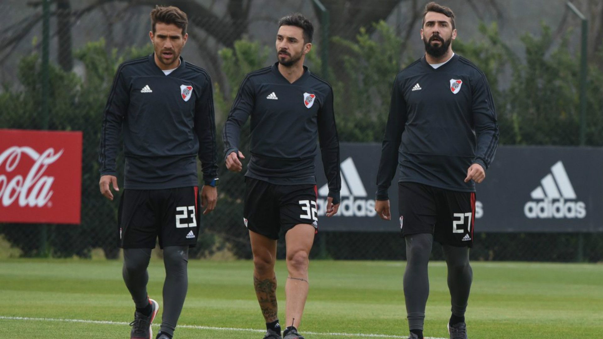 Leonardo Ponzio Lucas Pratto Ignacio Scocco River Pretemporada 11072019