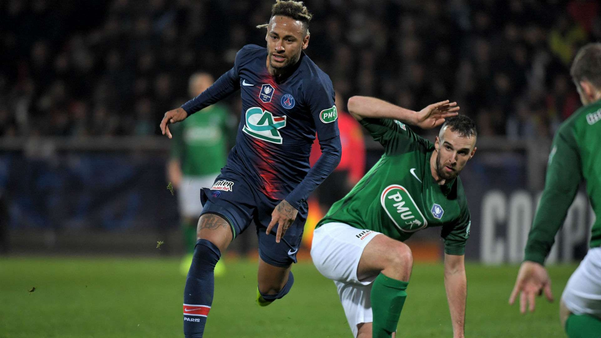 Neymar Pointivy PSG Coupe de France 06012019