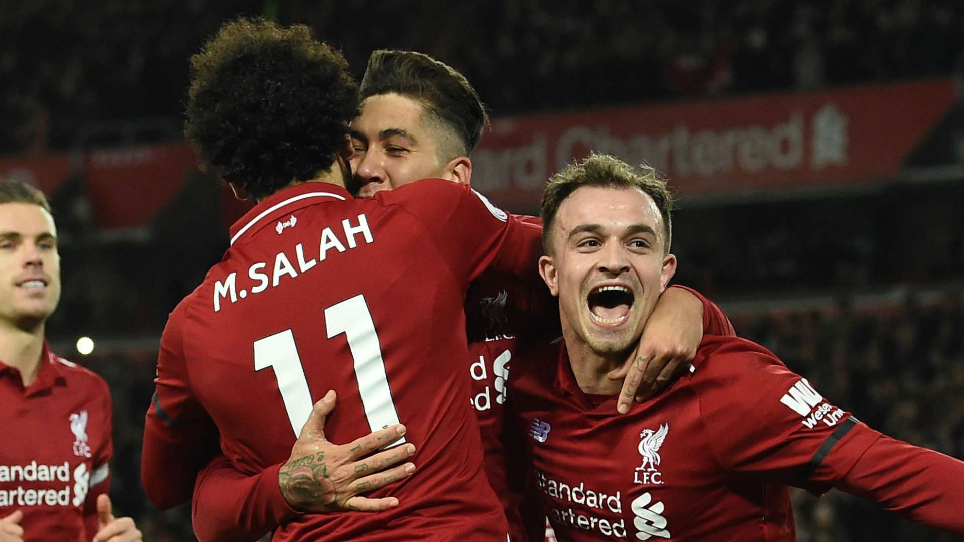 Liverpool celebrate 2018-19