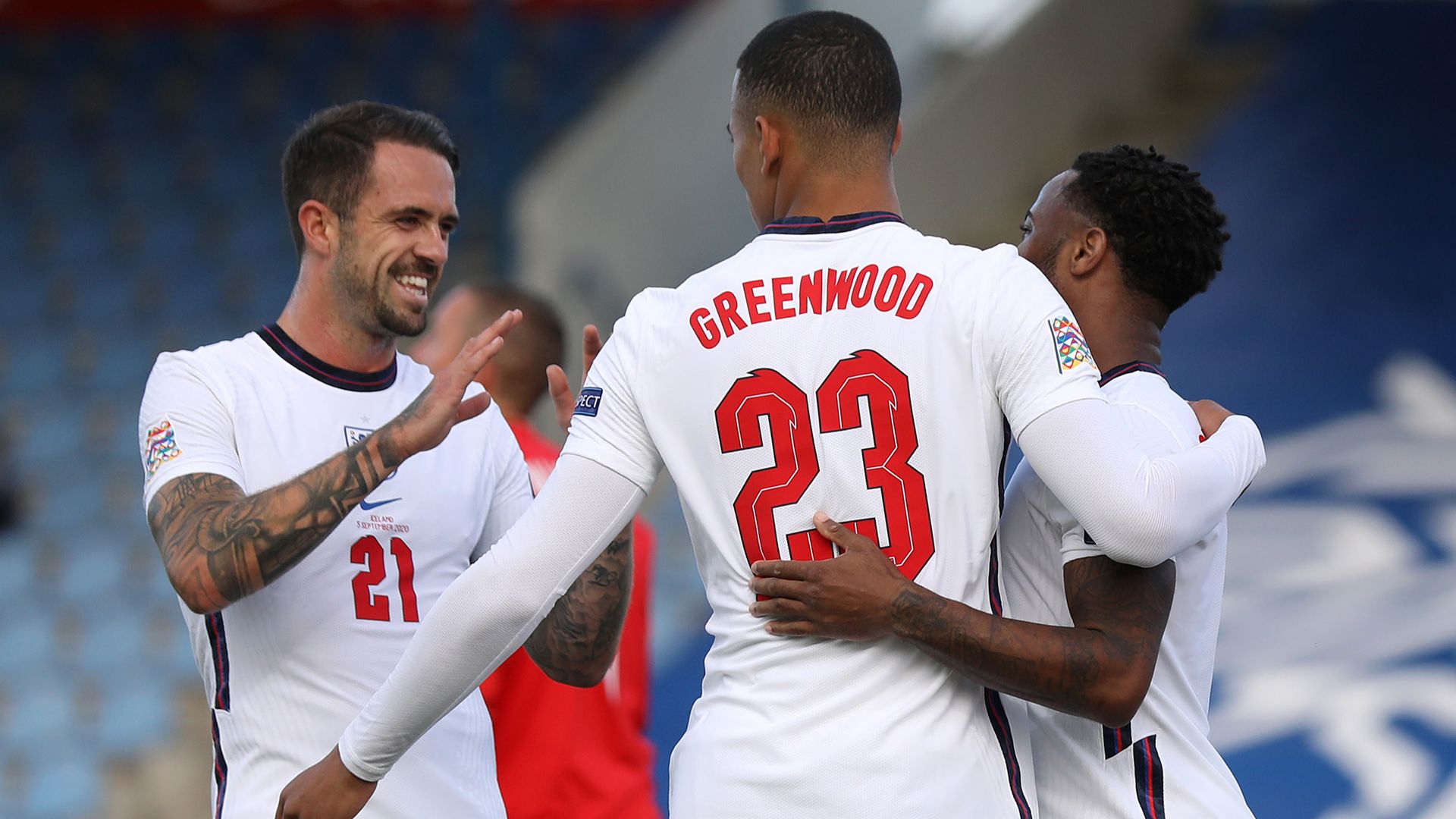 Mason Greenwood England 2020