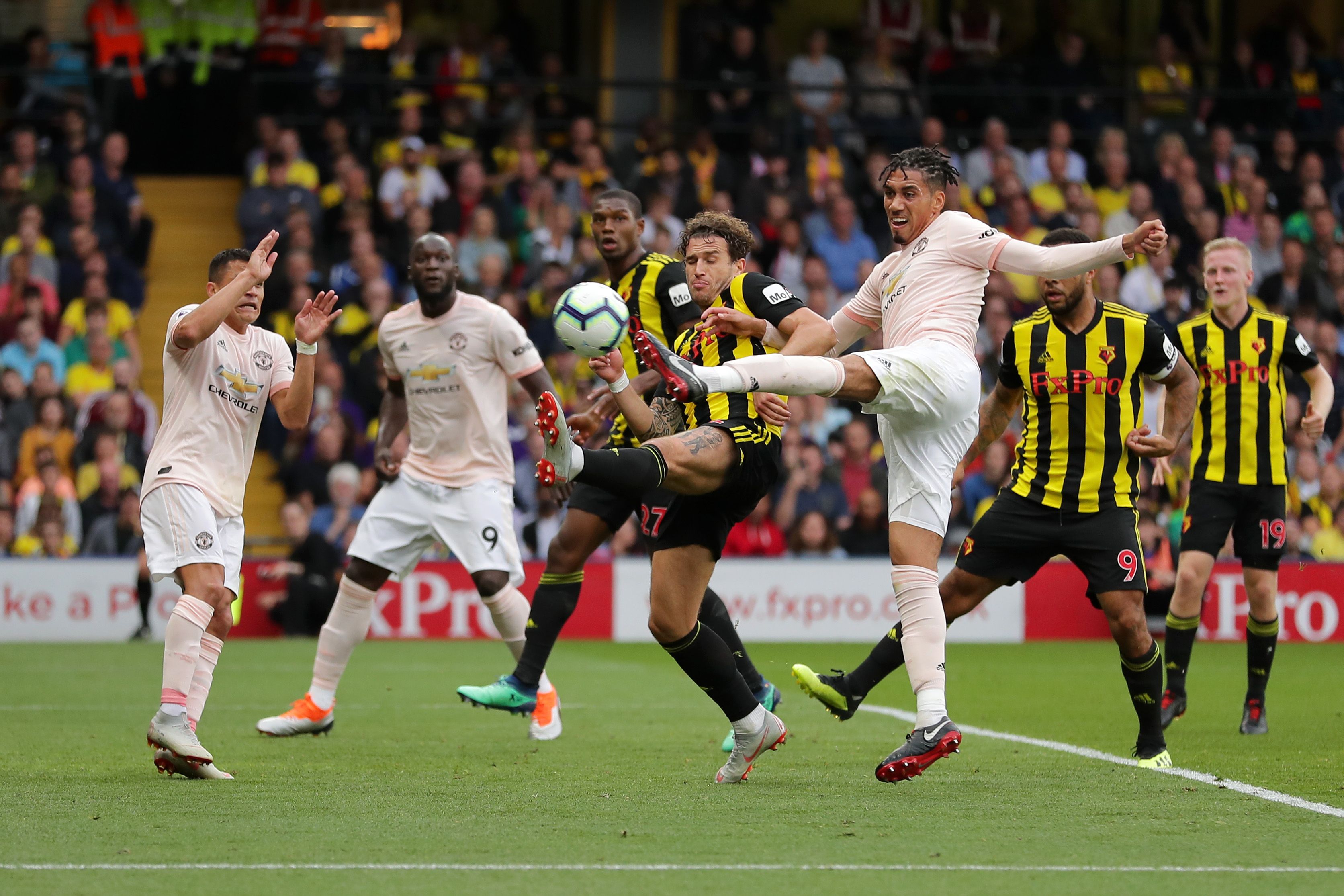 Chris Smalling Watford Man United Premier League 15092018