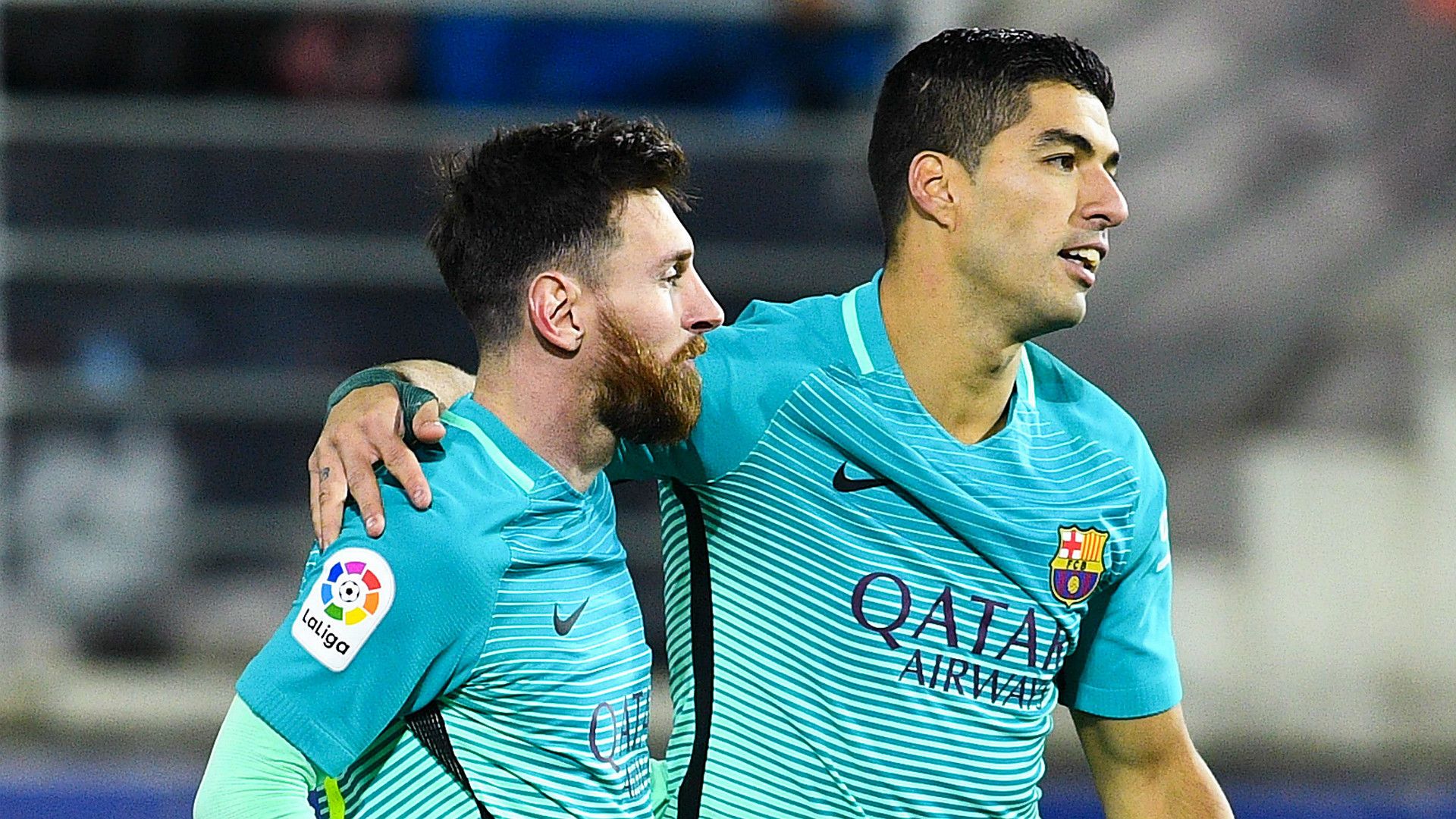Lionel Messi Luis Suarez Eibar Barcelona LaLiga 22012017