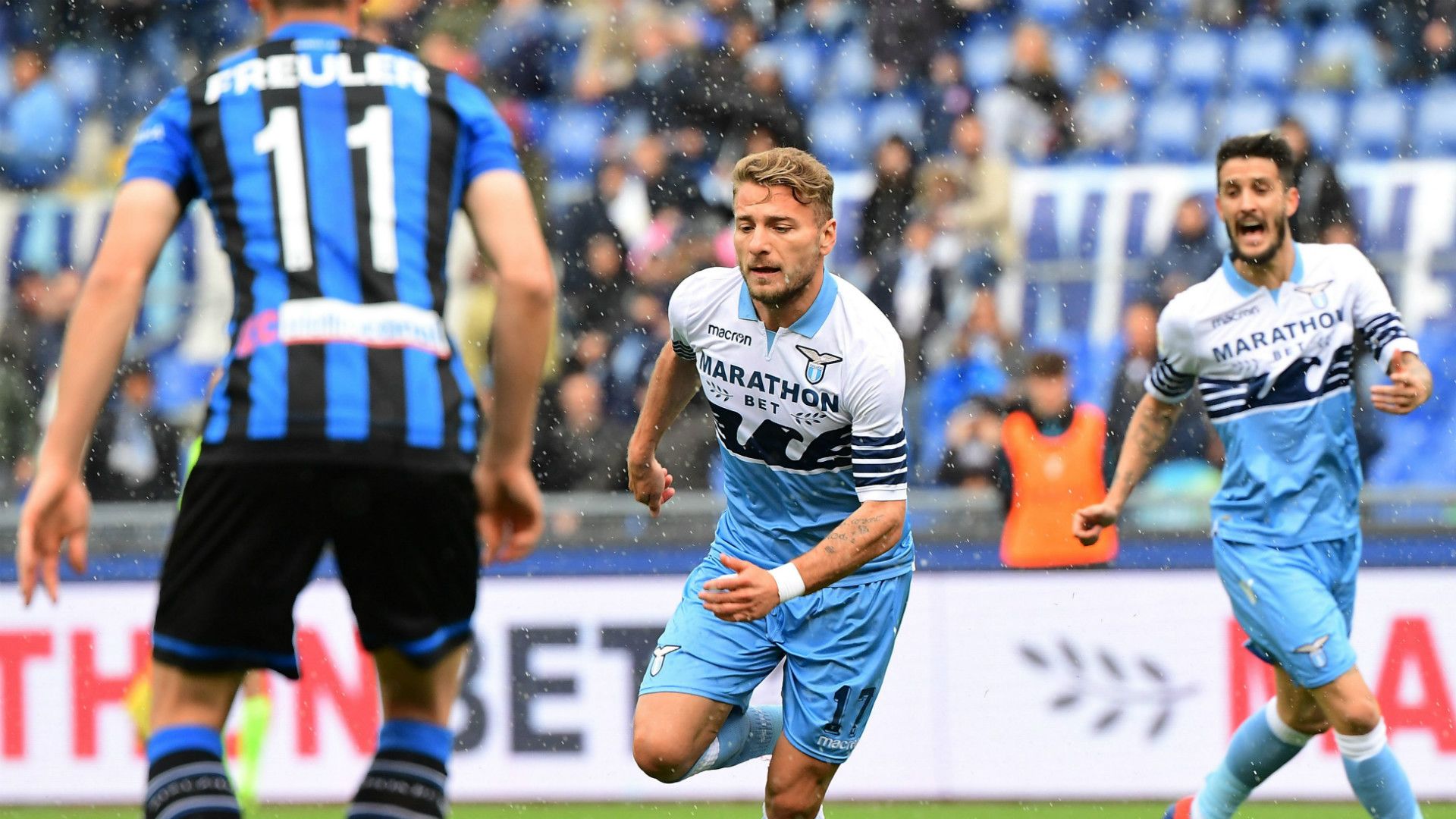 Lazio Atalanta Immobile Luis Alberto