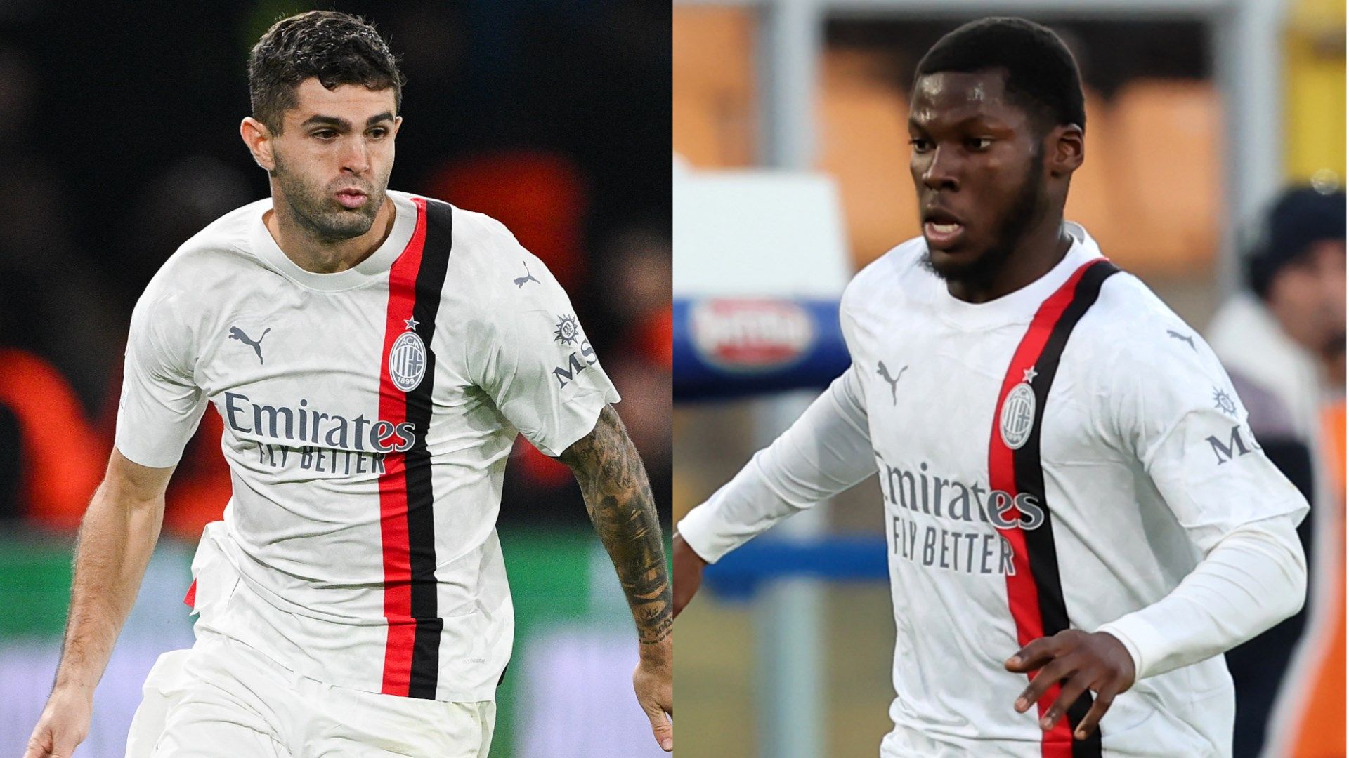 Christian Pulisic Yunus Musah AC Milan split
