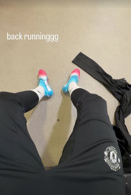 Kai Rooney running again 2026 injury