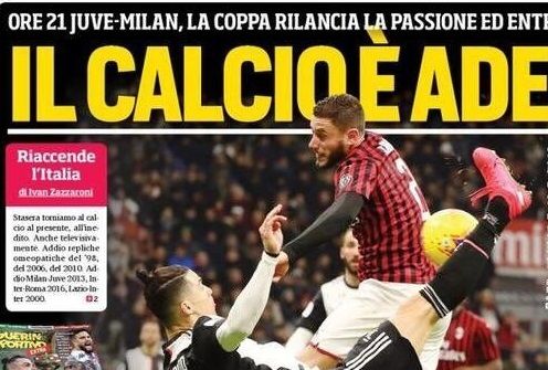 Newspapers 12 June embed only Corriere