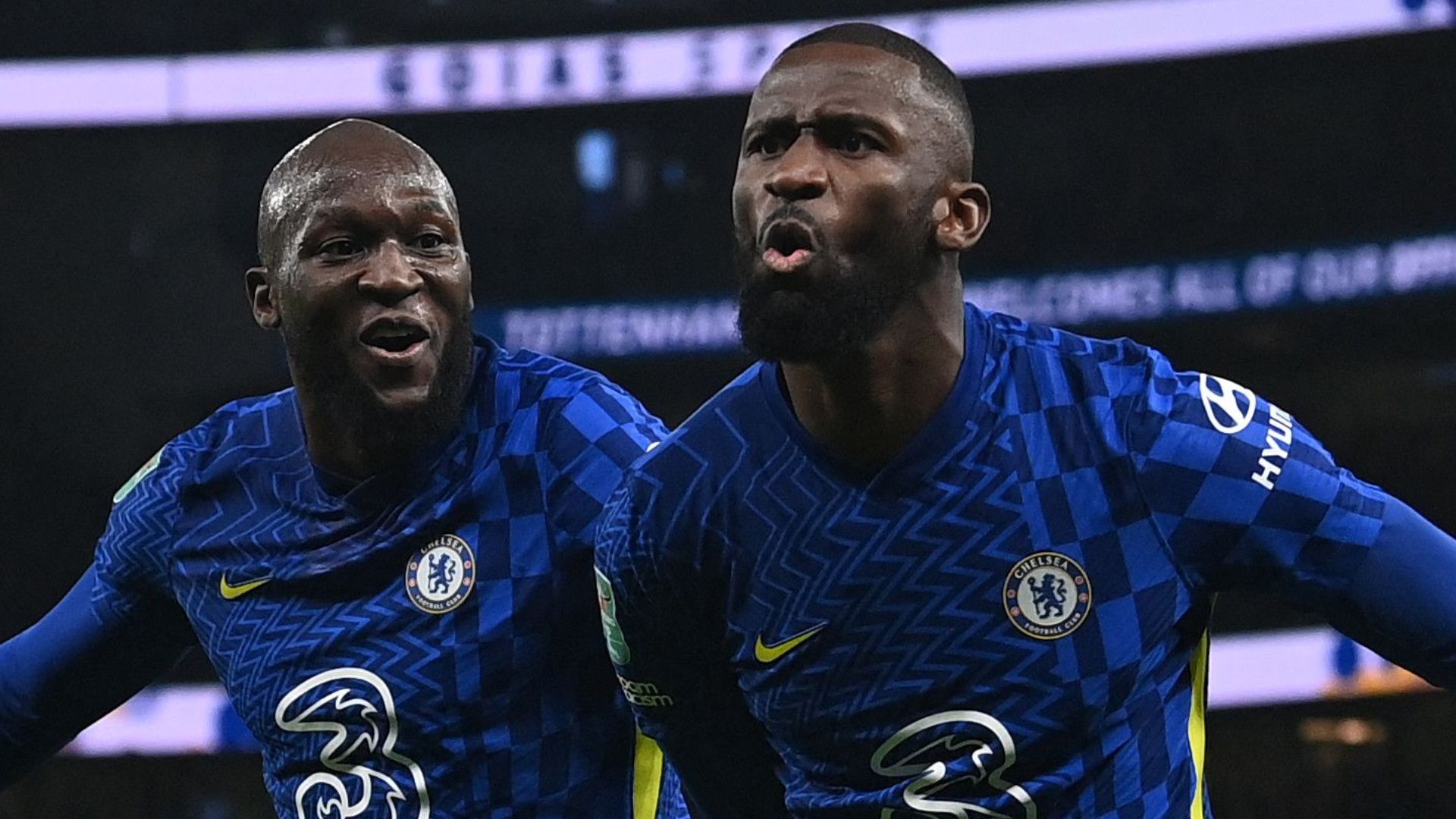 ROMELU LUKAKU ANTONIO RÜDIGER CHELSEA 12012022