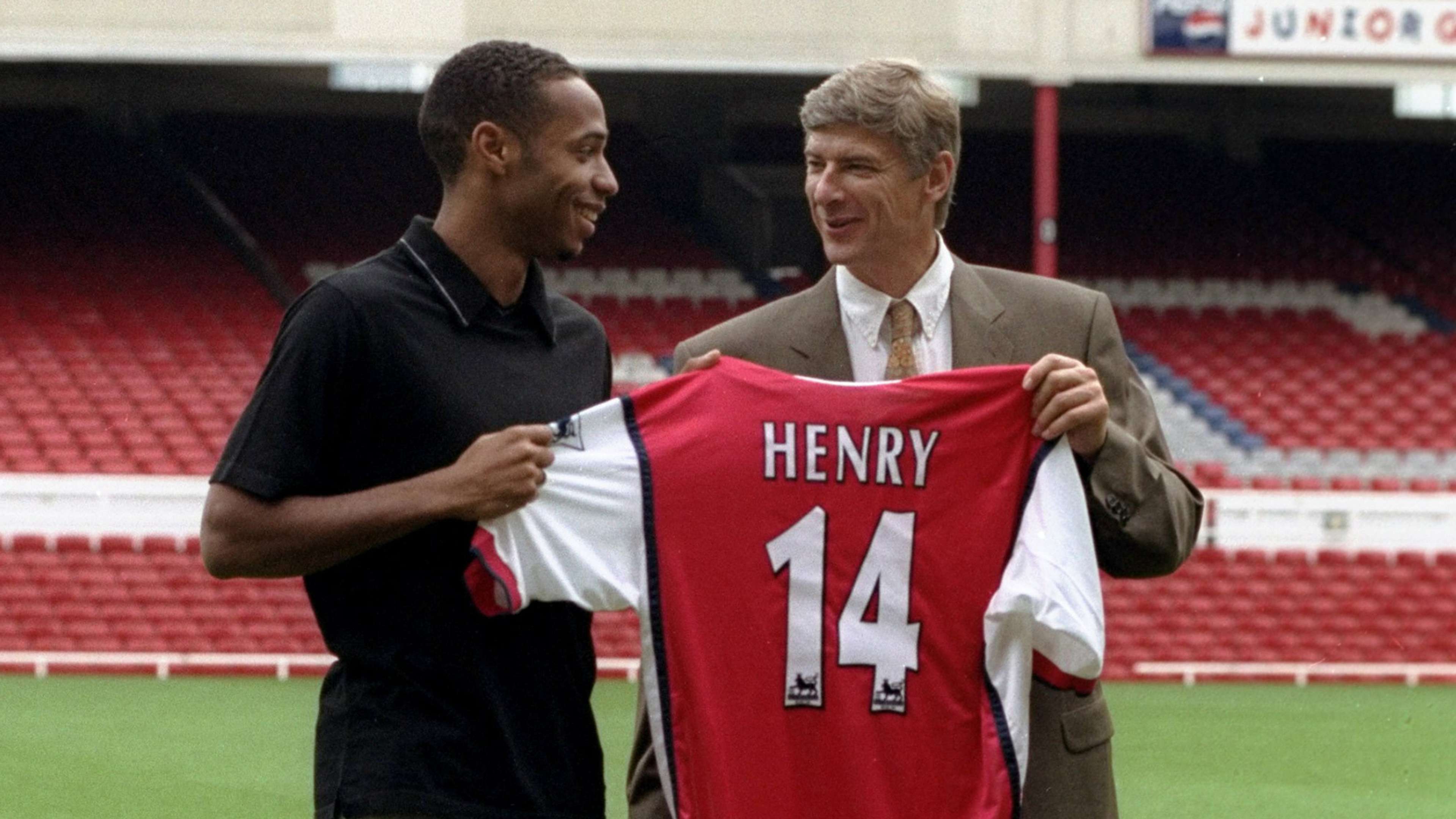 Thierry Henry Arsene Wenger Arsenal