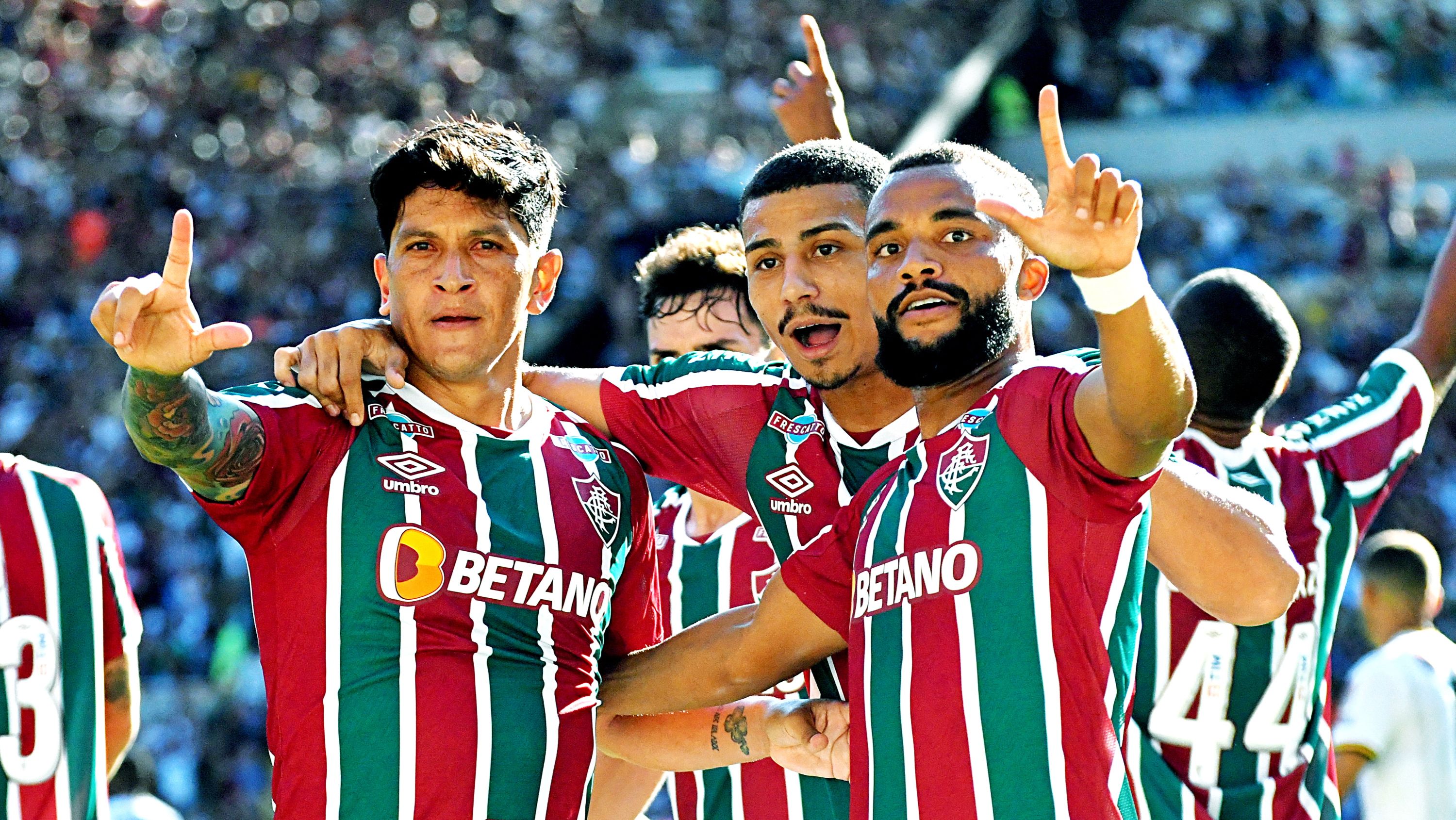Cano, Samuel Xavier e André, Fluminense x Volta Redonda, Carioca 2023