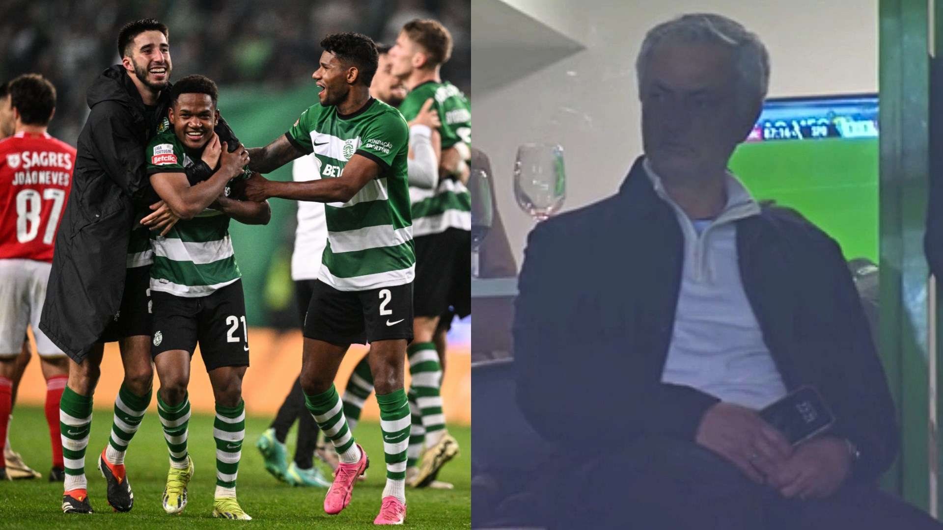 Mourinho Sporting Benfica