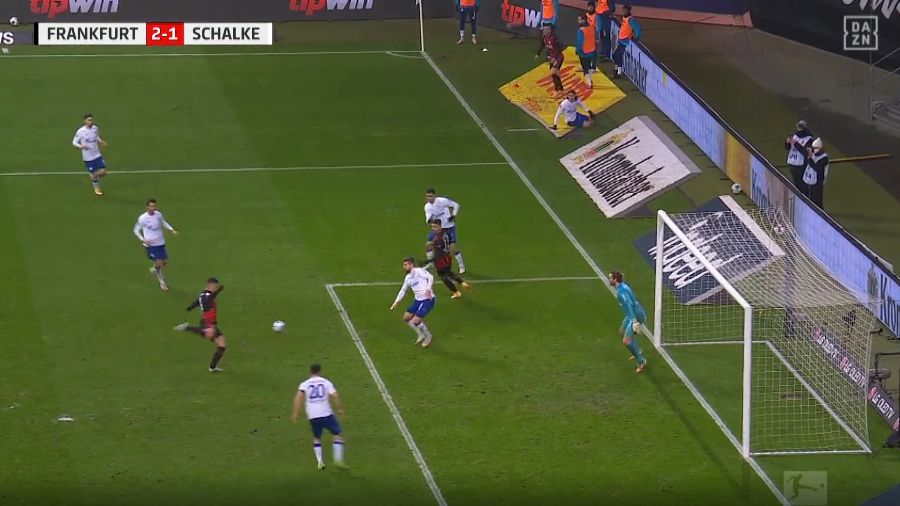 Eintracht Frankfurt Schalke Luka Jovic Goal