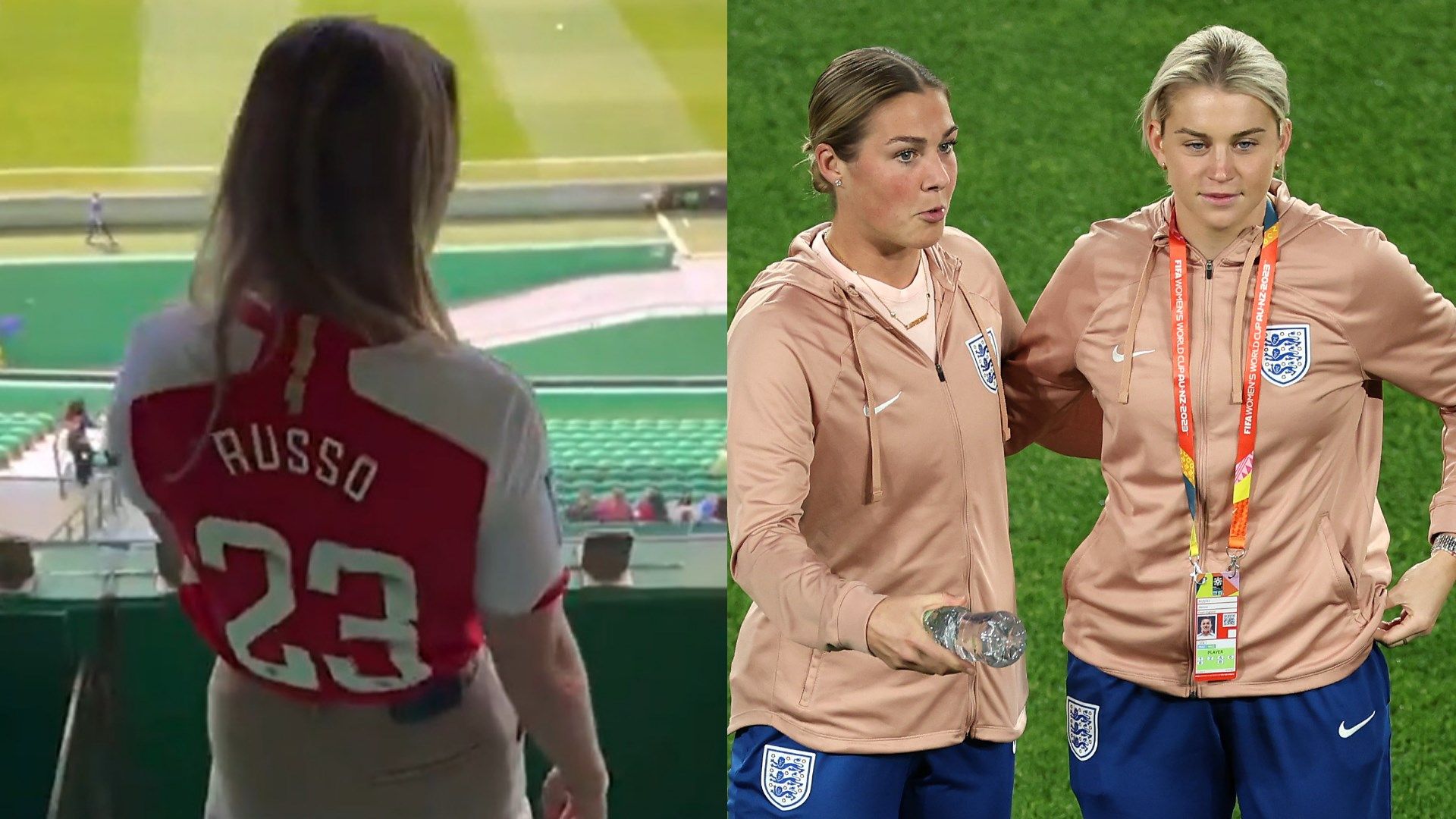 Alessia Russo Mary Earps 