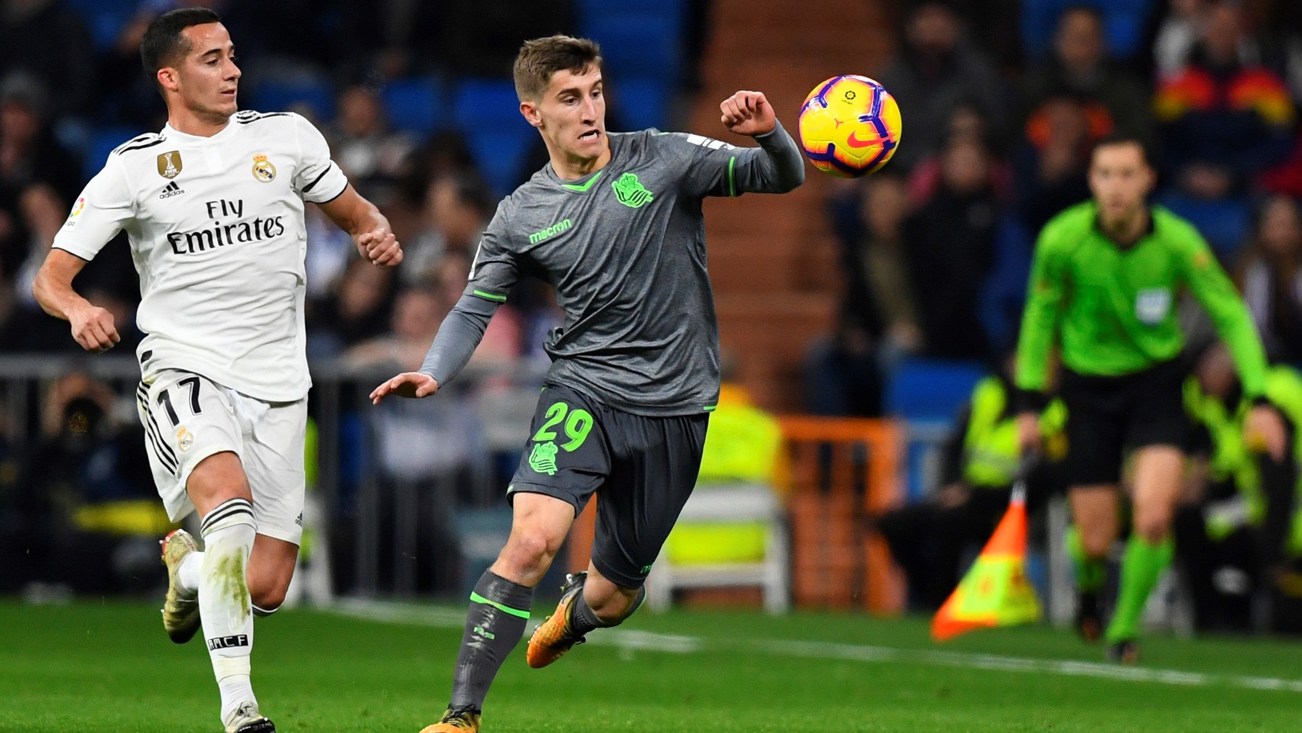 Aihen Munoz Lucas Vazquez Real Madrid Real Sociedad LaLiga 06012019