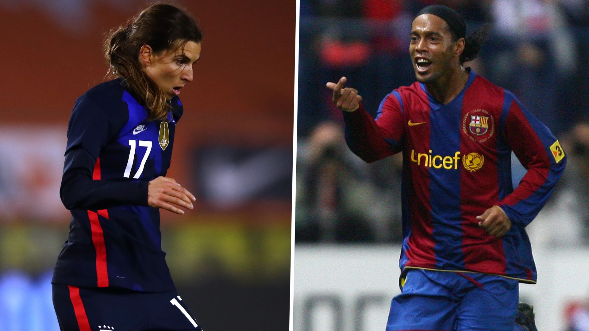 Tobin Heath Ronaldinho GFX