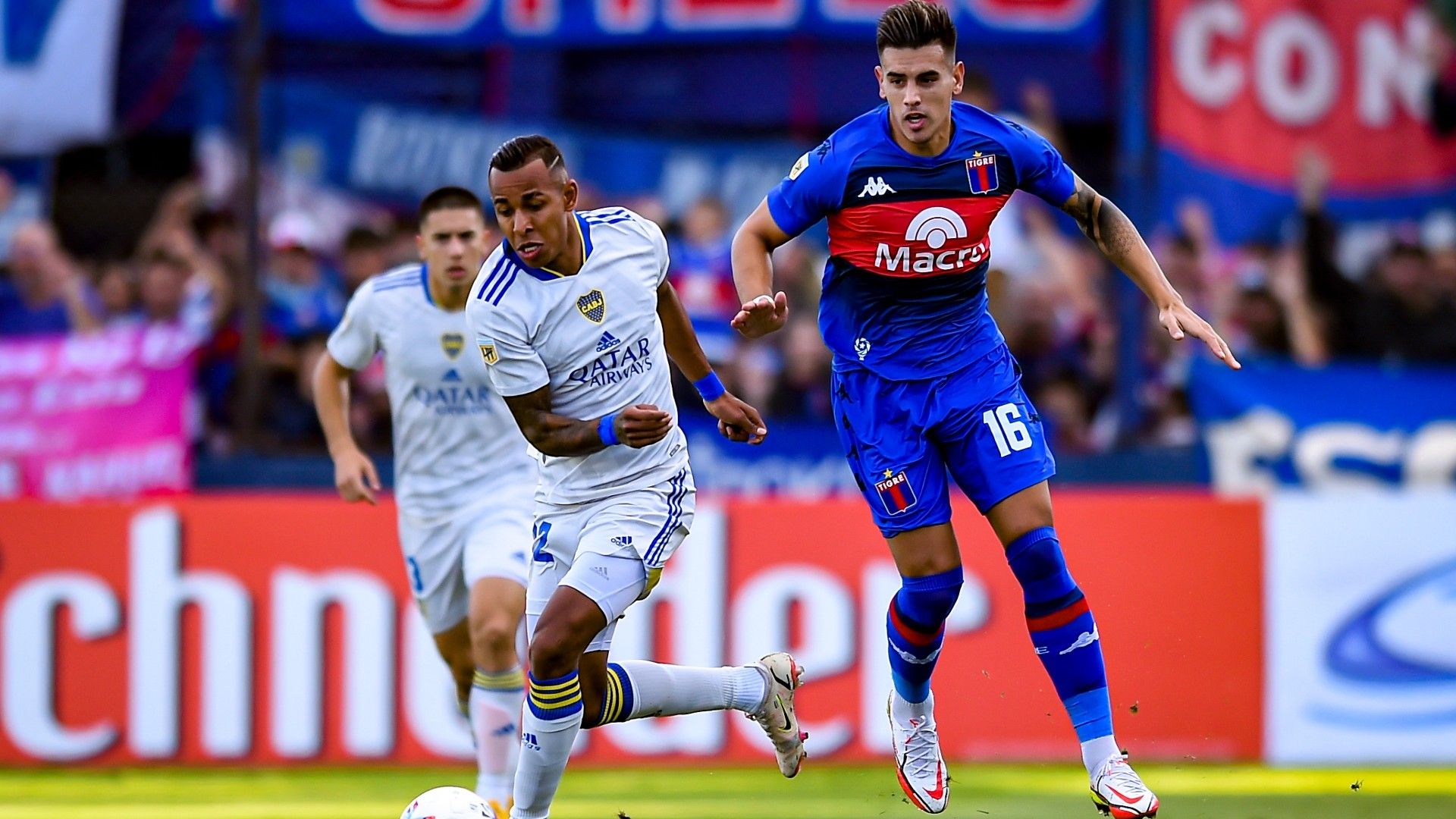 Sebastian Villa Tigre Boca Copa Liga Profesional 07052022