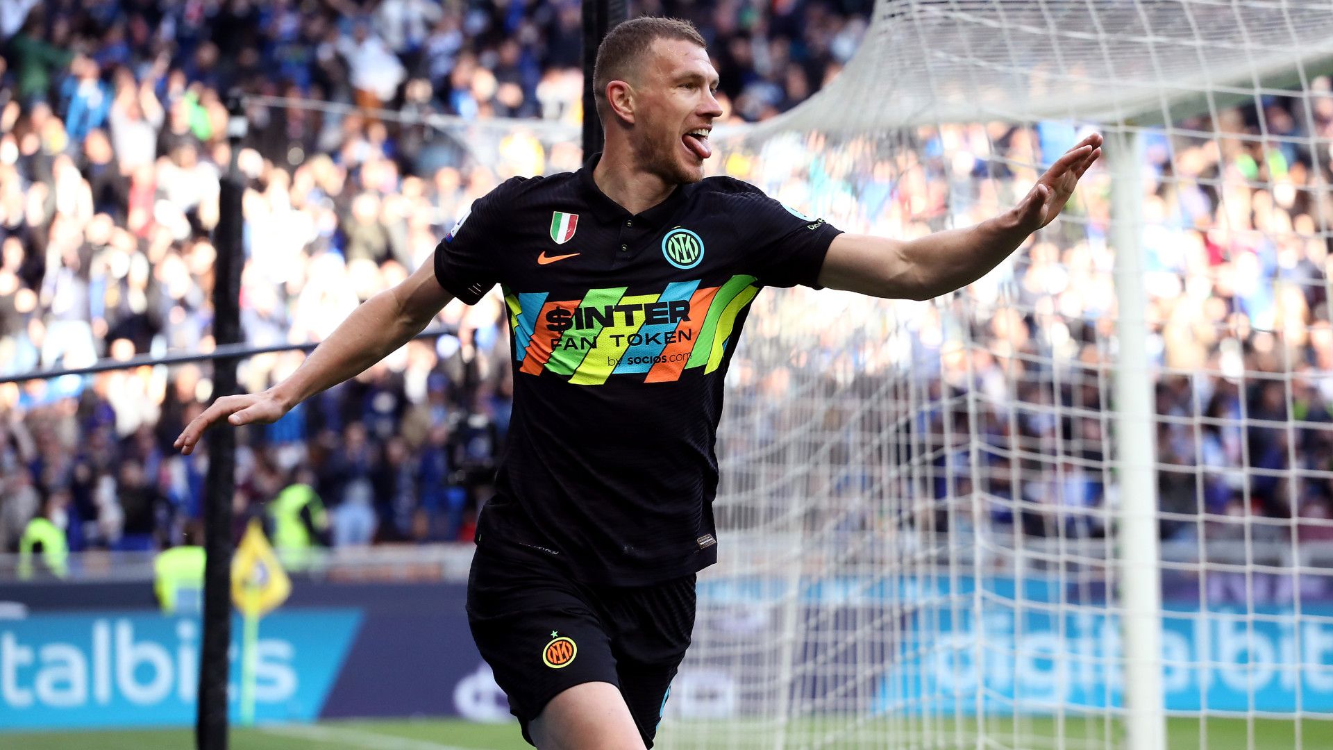 Edin Dzeko Inter Verona Serie A 09042022